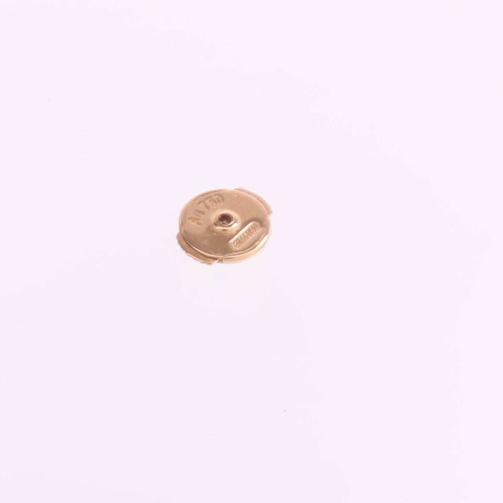 LOUIS VUITTON 18K玫瑰金Idylle Blossom Ear Stud x1鑽石耳環