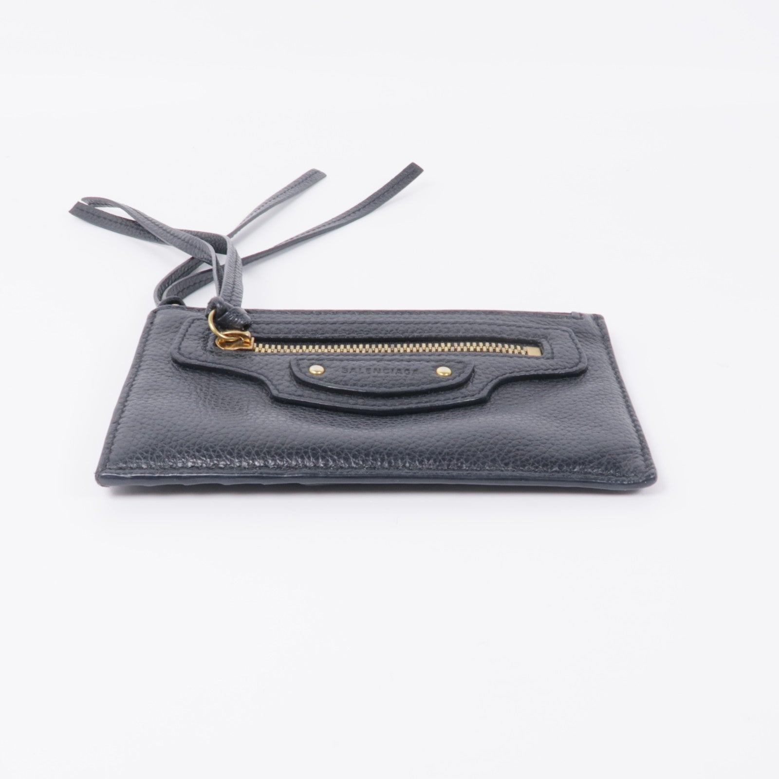 BALENCIAGA 牛皮皮革Card Case金扣卡片套