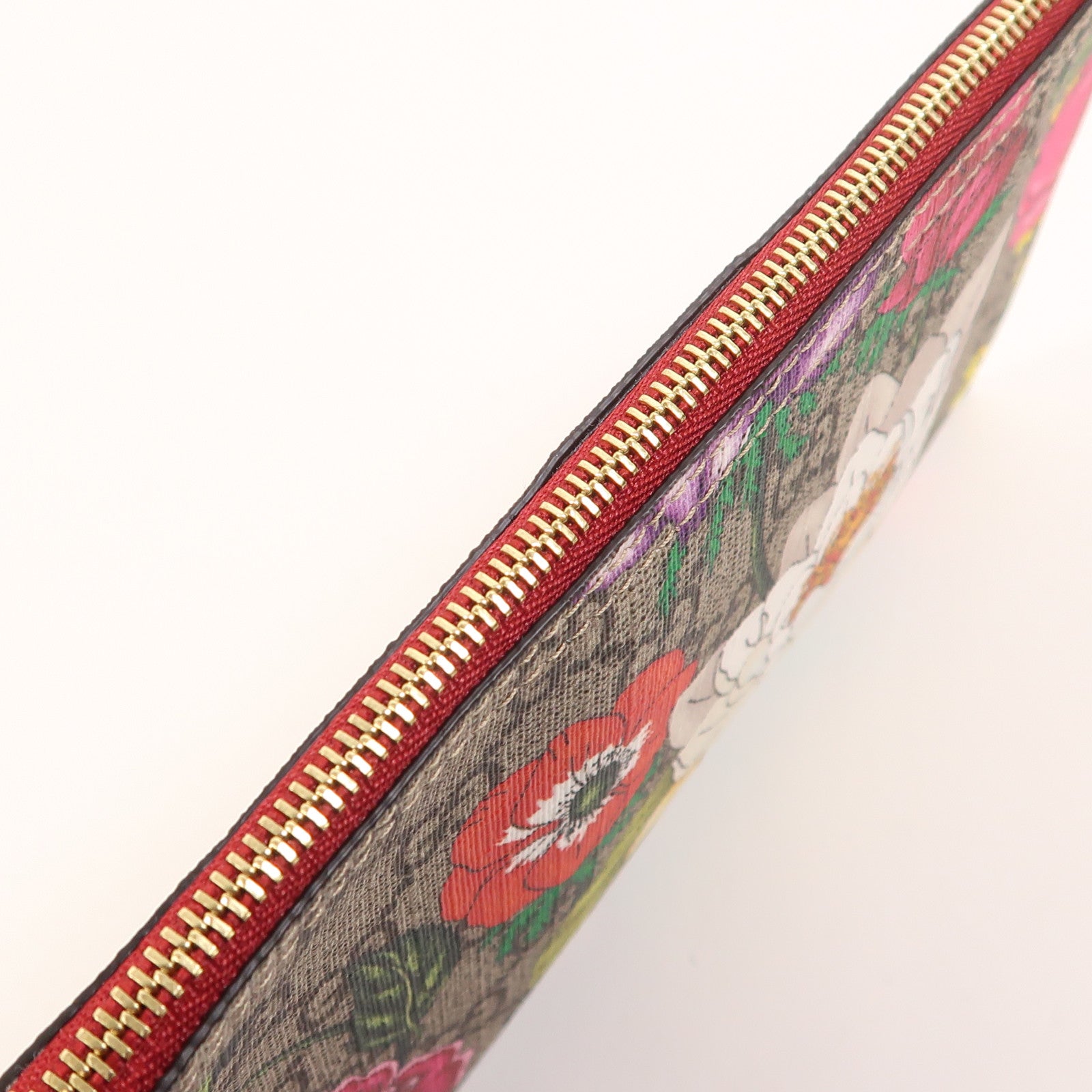 GUCCI 塗層帆布Shoulder Bag金扣肩背袋