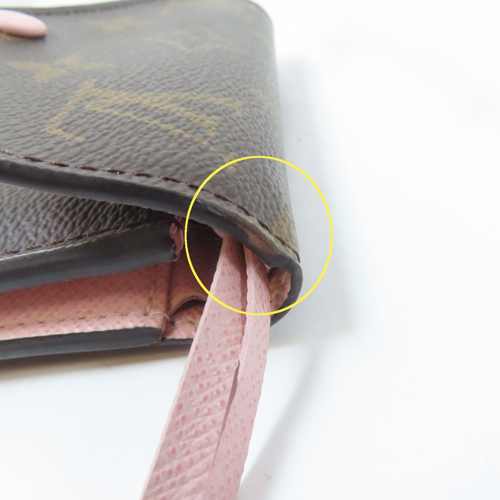 LOUIS VUITTON Monogram Victorine金扣錢包啡色