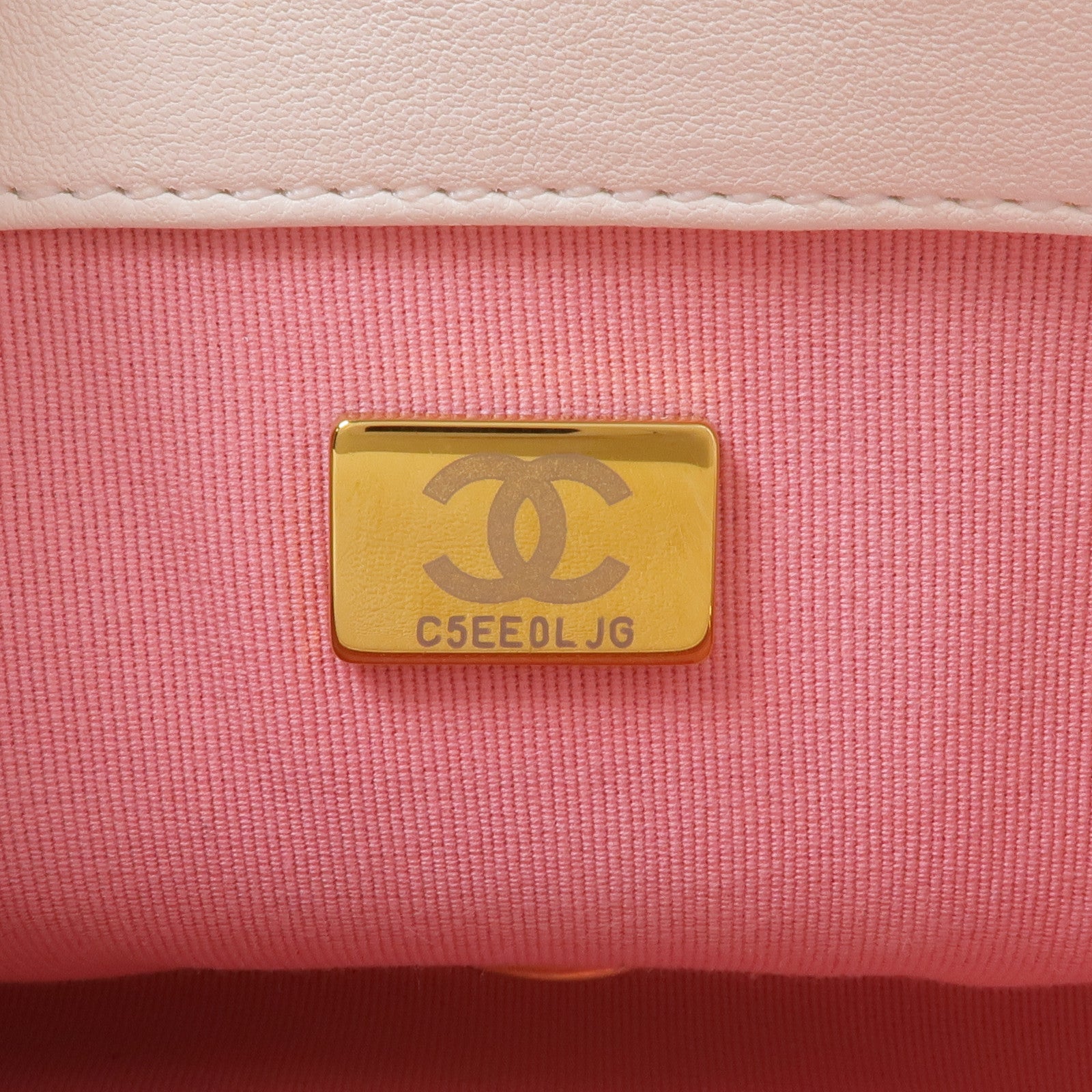 CHANEL 牛皮皮革Chain Shoulder Bag銀扣鏈帶肩背袋