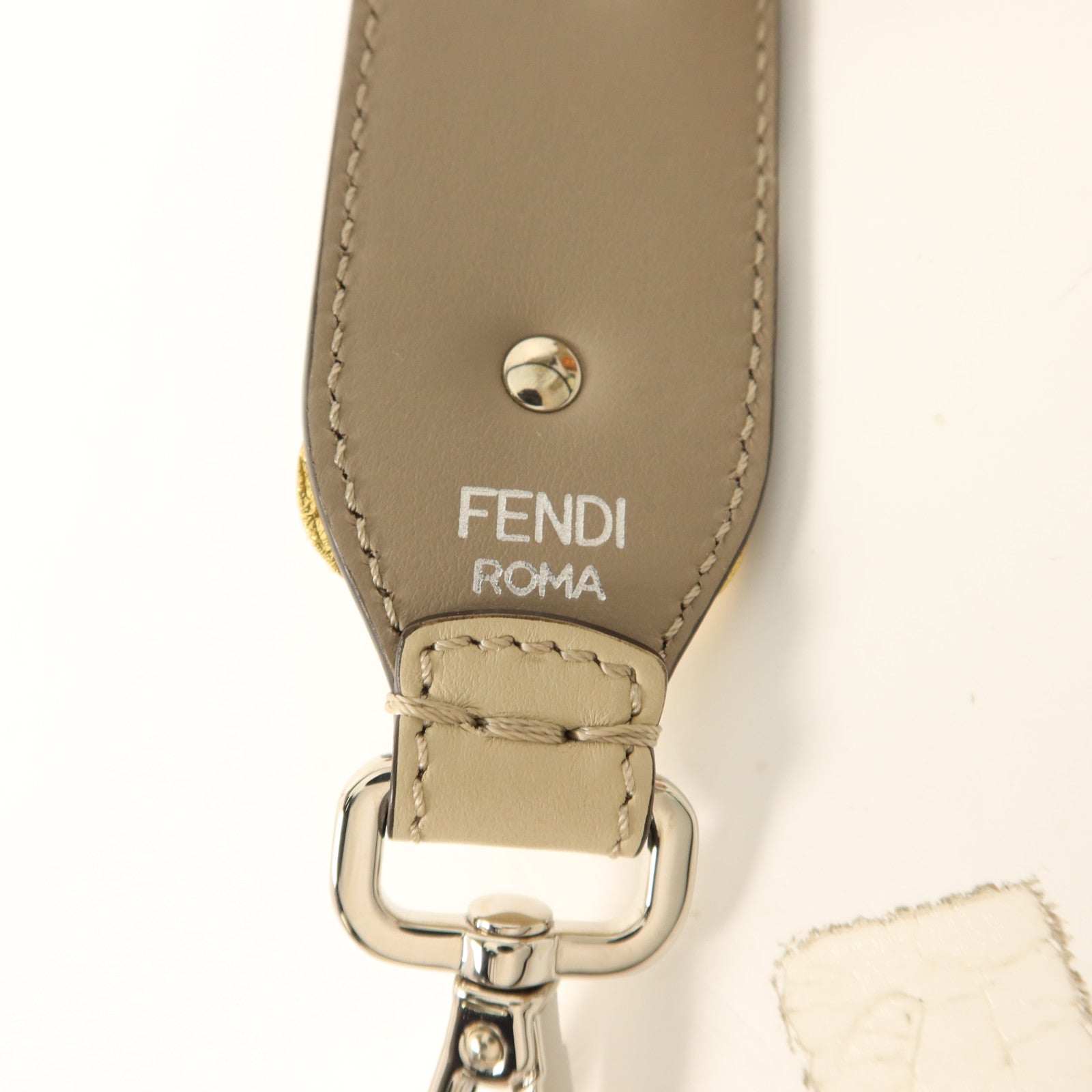 FENDI 牛皮皮革Strap You Flowerland肩帶