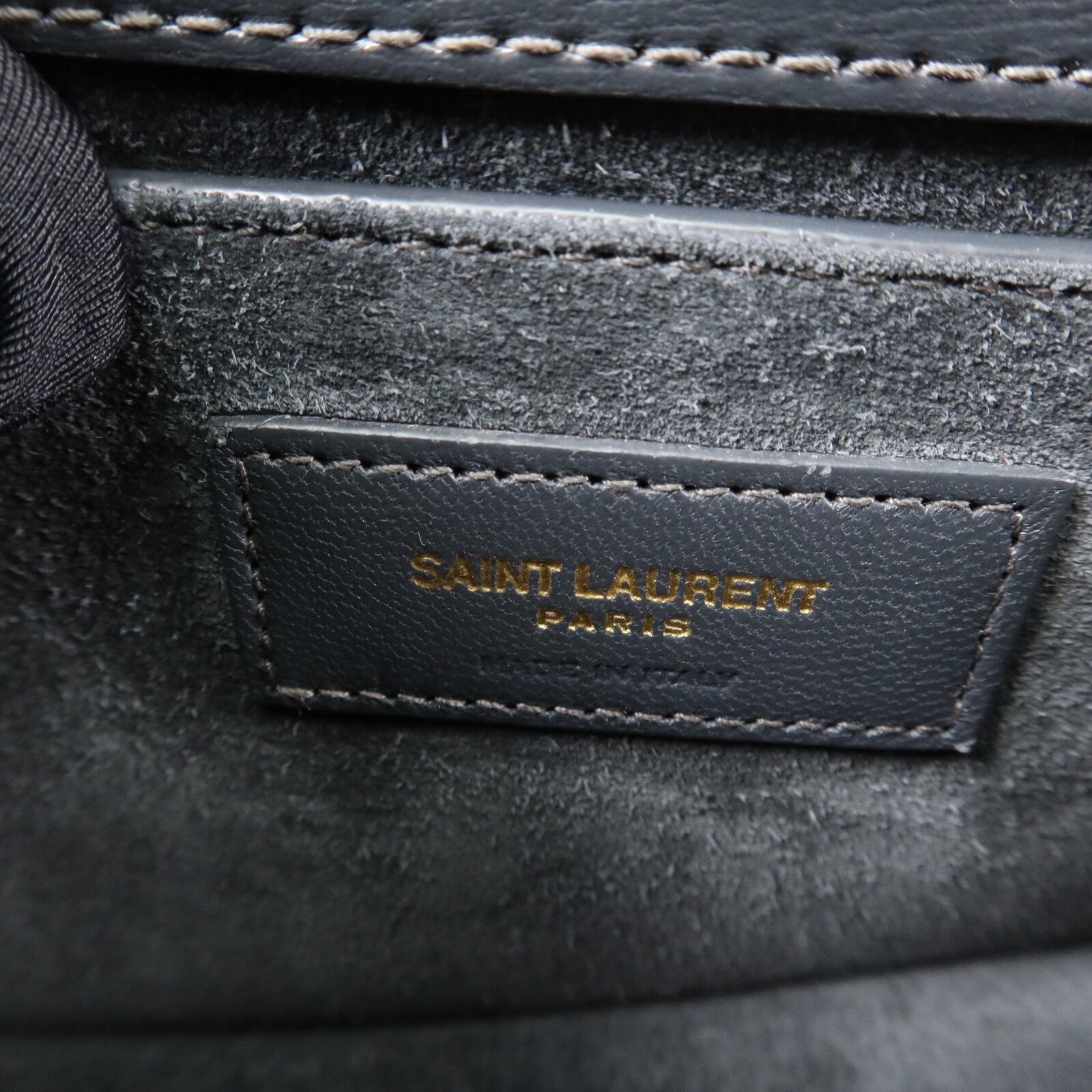 SAINT LAURENT 牛皮皮革Sunset Medium鏈帶肩背袋