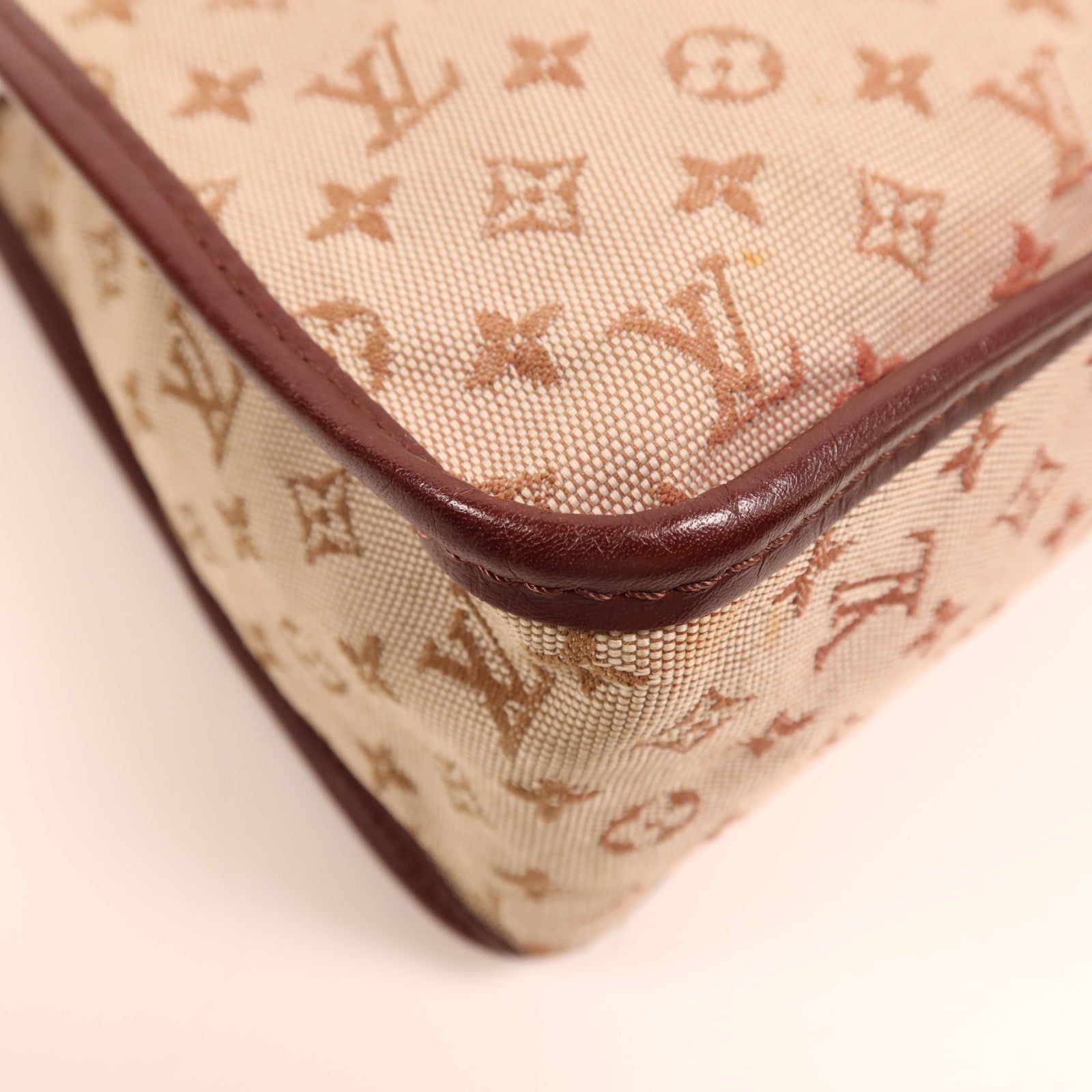LOUIS VUITTON Monogram Mini Sac Kathleen金扣手挽袋
