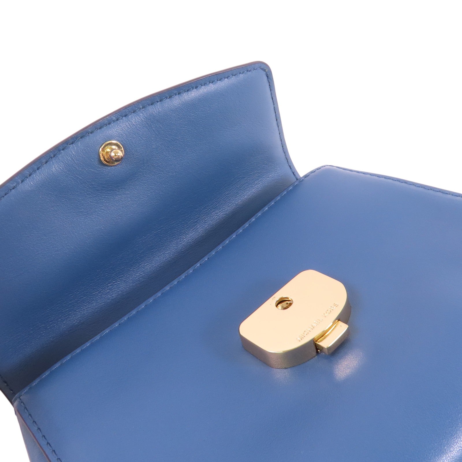 Michael Kors GHW Handbag Shoulder Bag Calfskin Leather