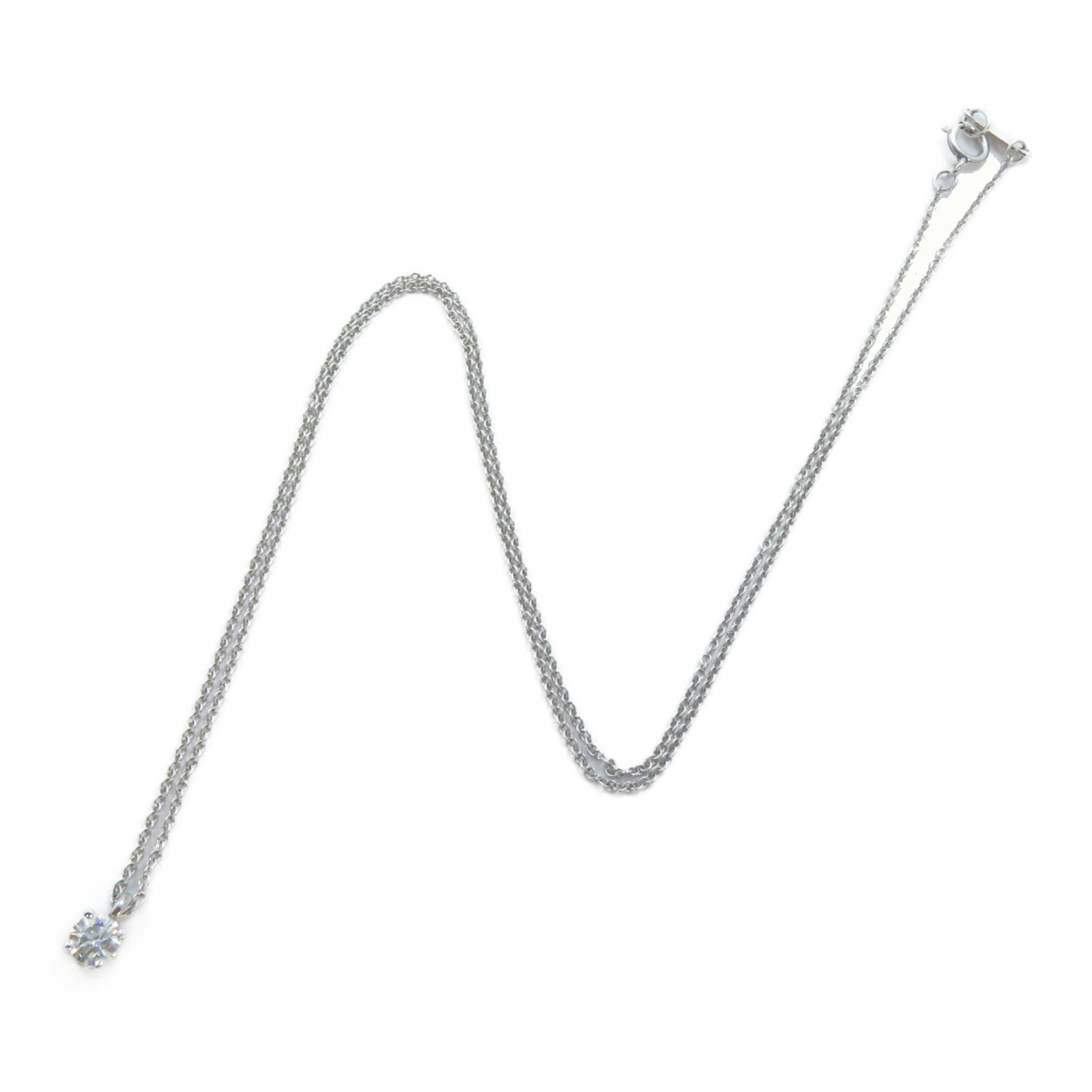 TIFFANY＆CO 【激減優惠】PT950鉑金Diamond Necklace 鑽石項鍊