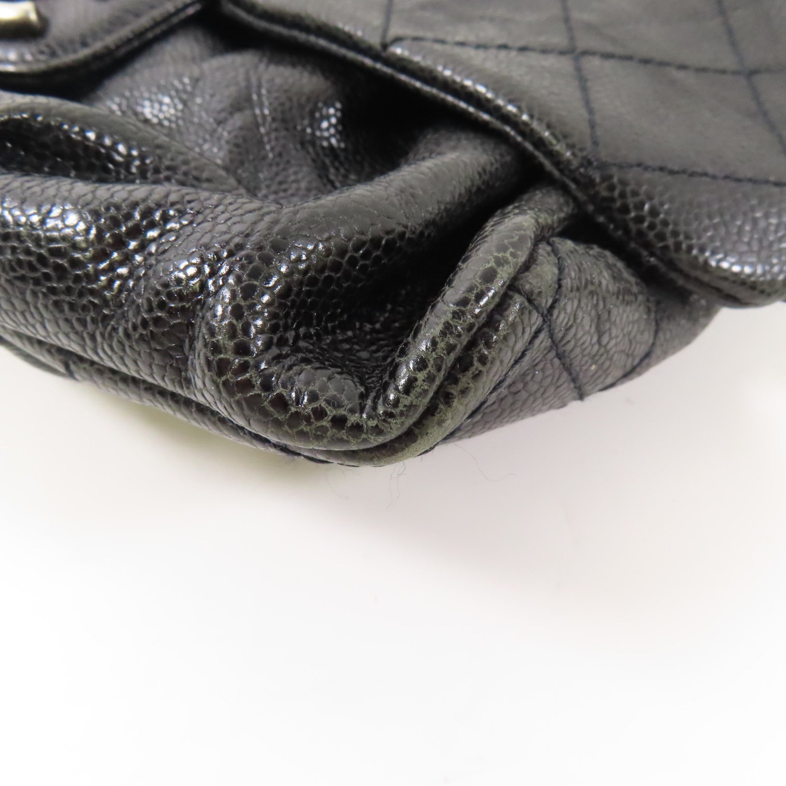 CHANEL 牛皮皮革Chain Shoulder鏈帶肩背袋