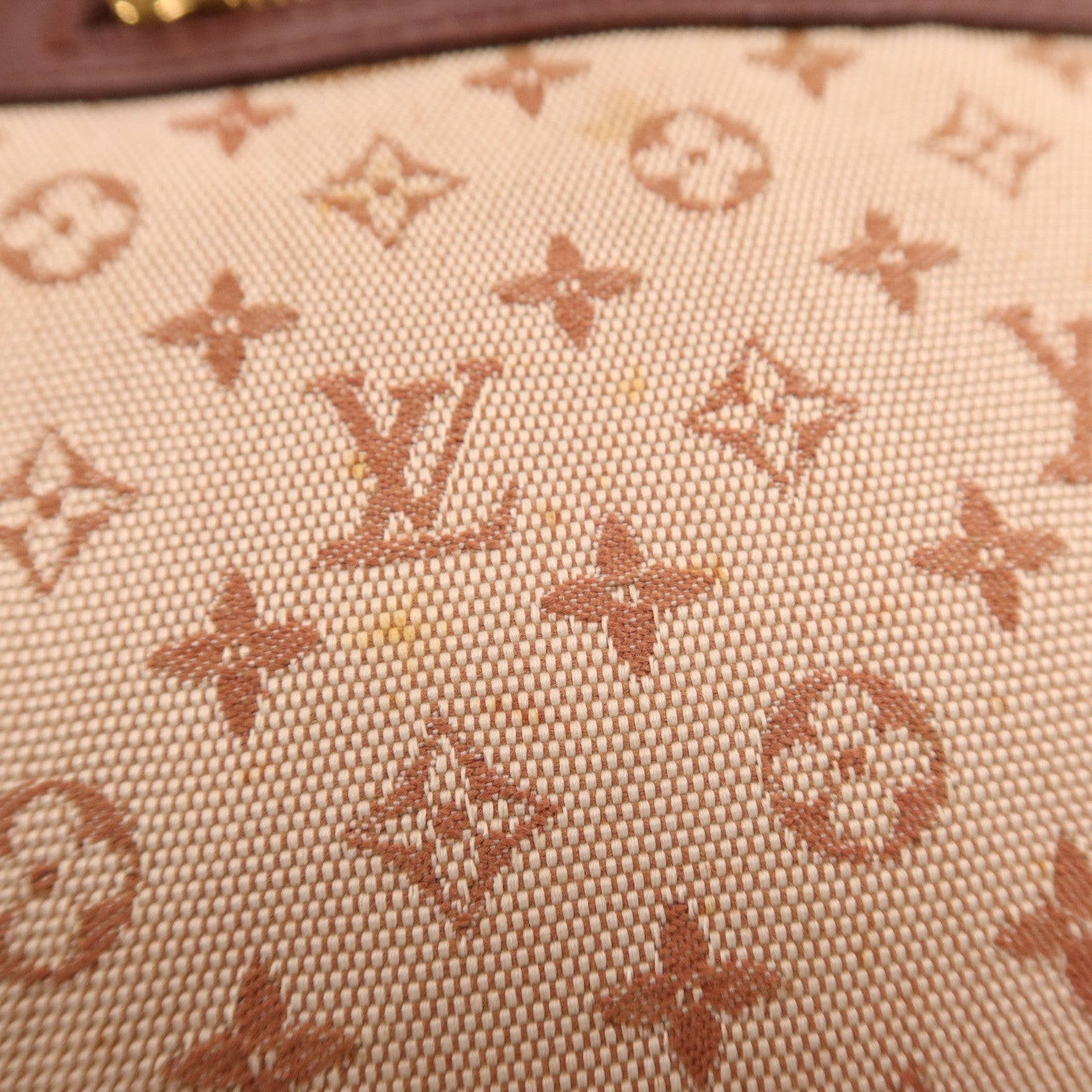 LOUIS VUITTON Monogram Mini Sac Kathleen金扣手挽袋