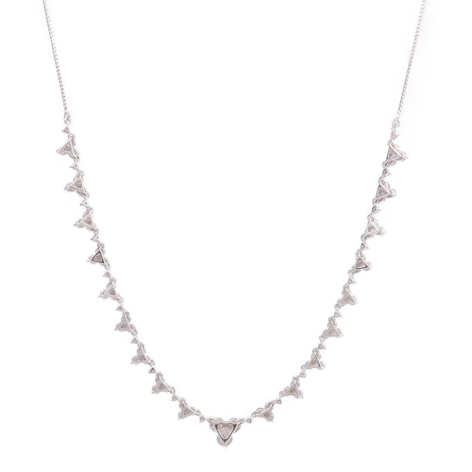 JEWELRY 18K白金Diamond Necklace鑽石項鍊