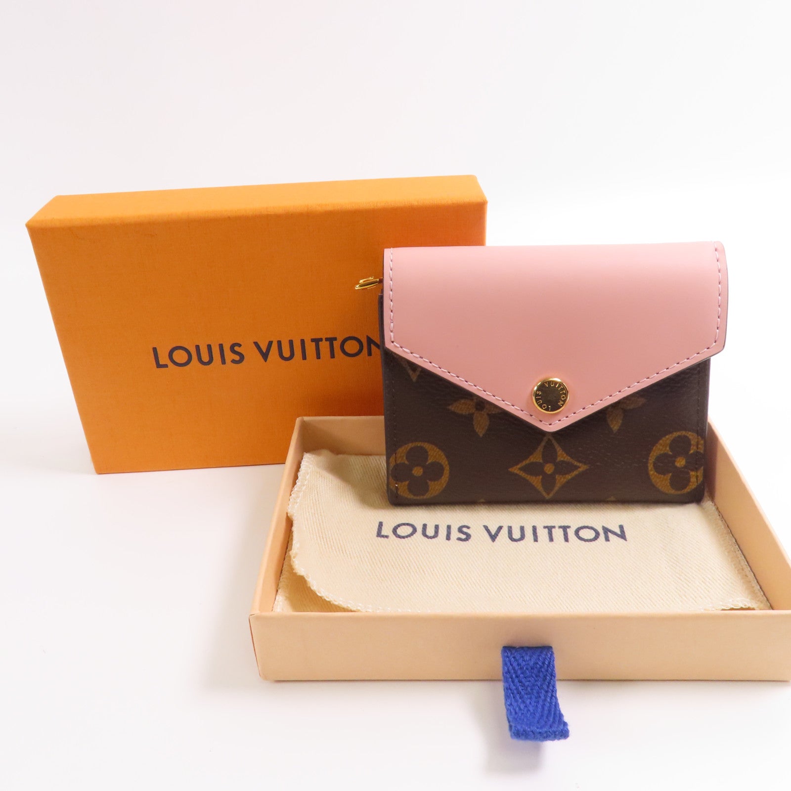LOUIS VUITTON Monogram Wallet金扣錢包