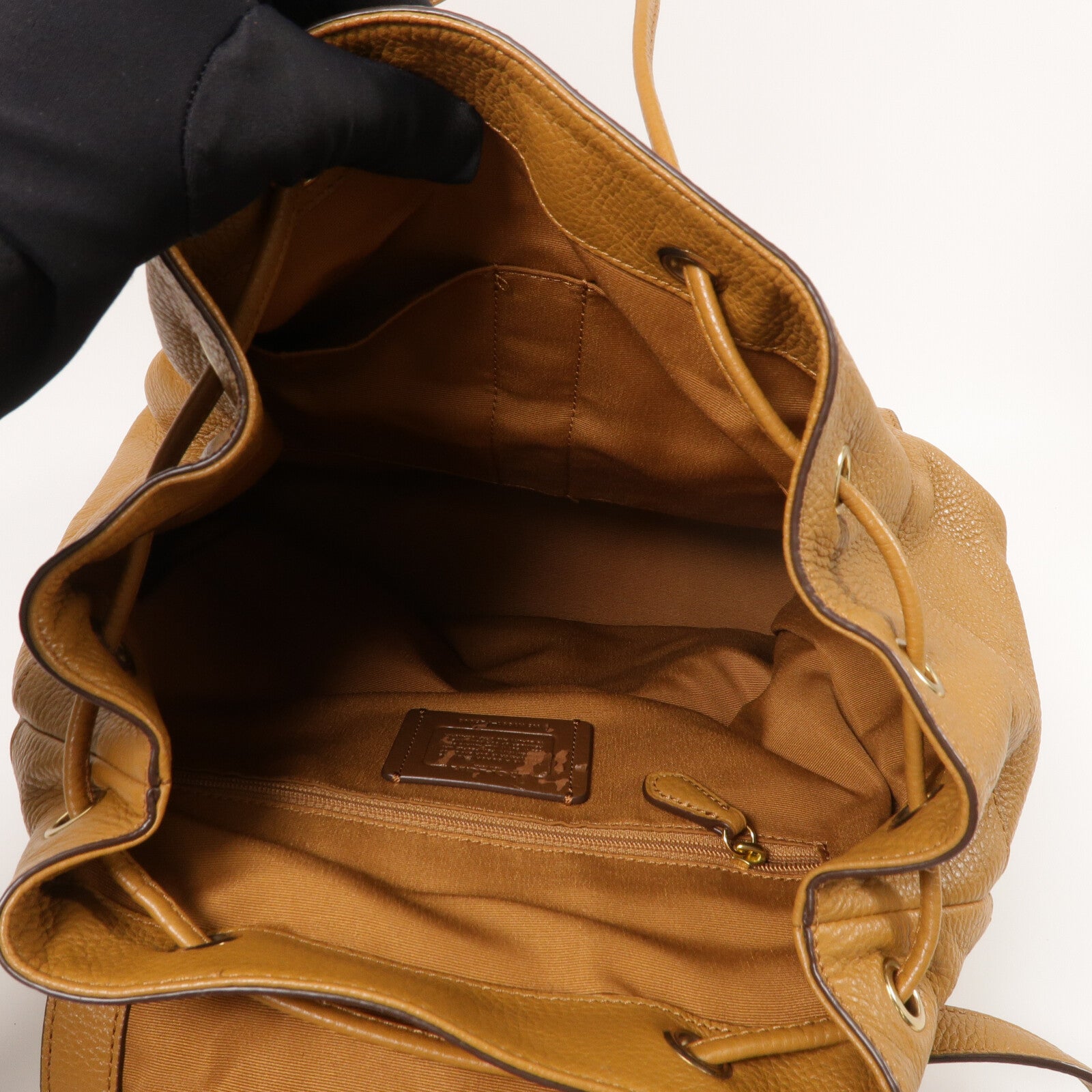 COACH 牛皮皮革Backpack背包