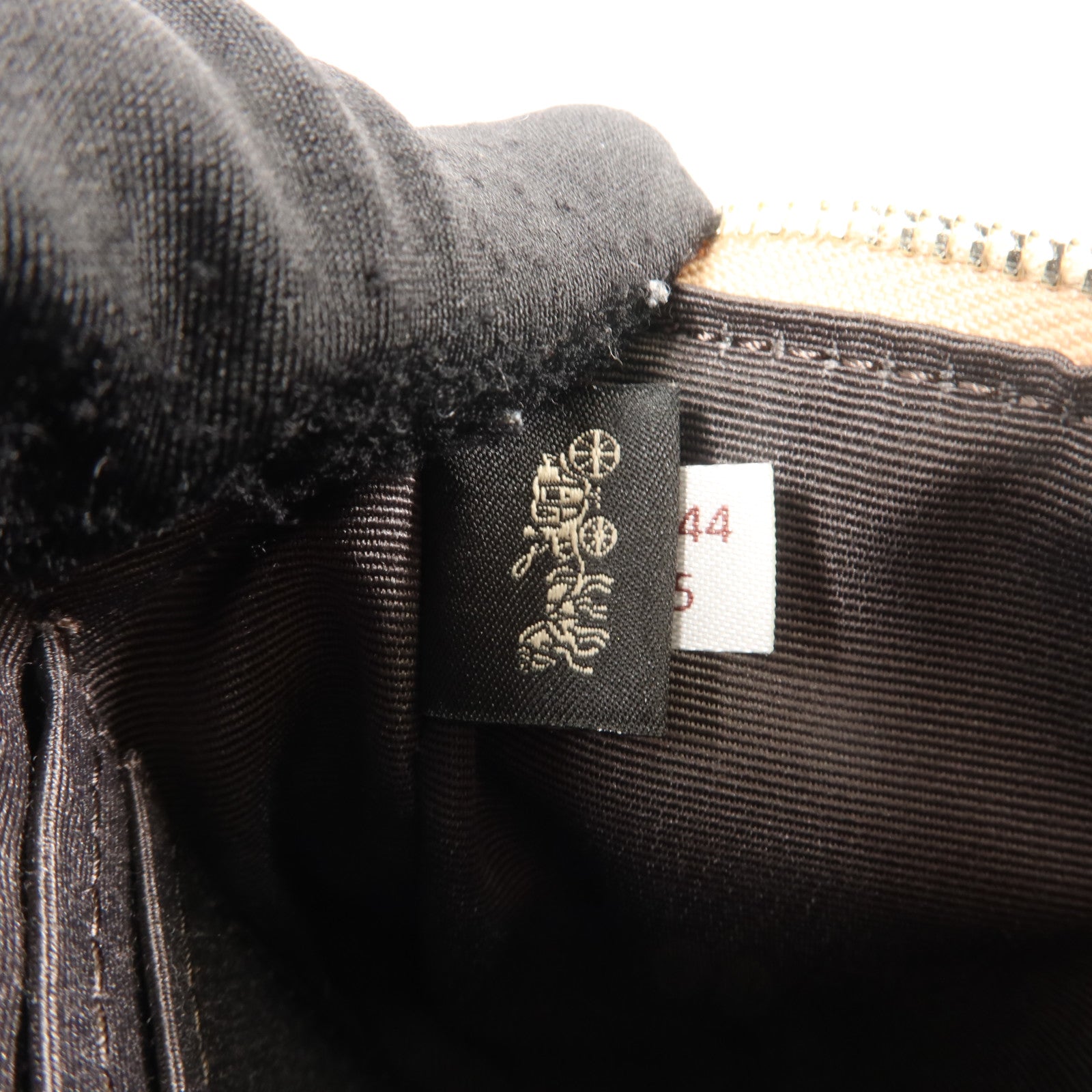 COACH 塗層帆布Wristlet Wallet銀扣小袋