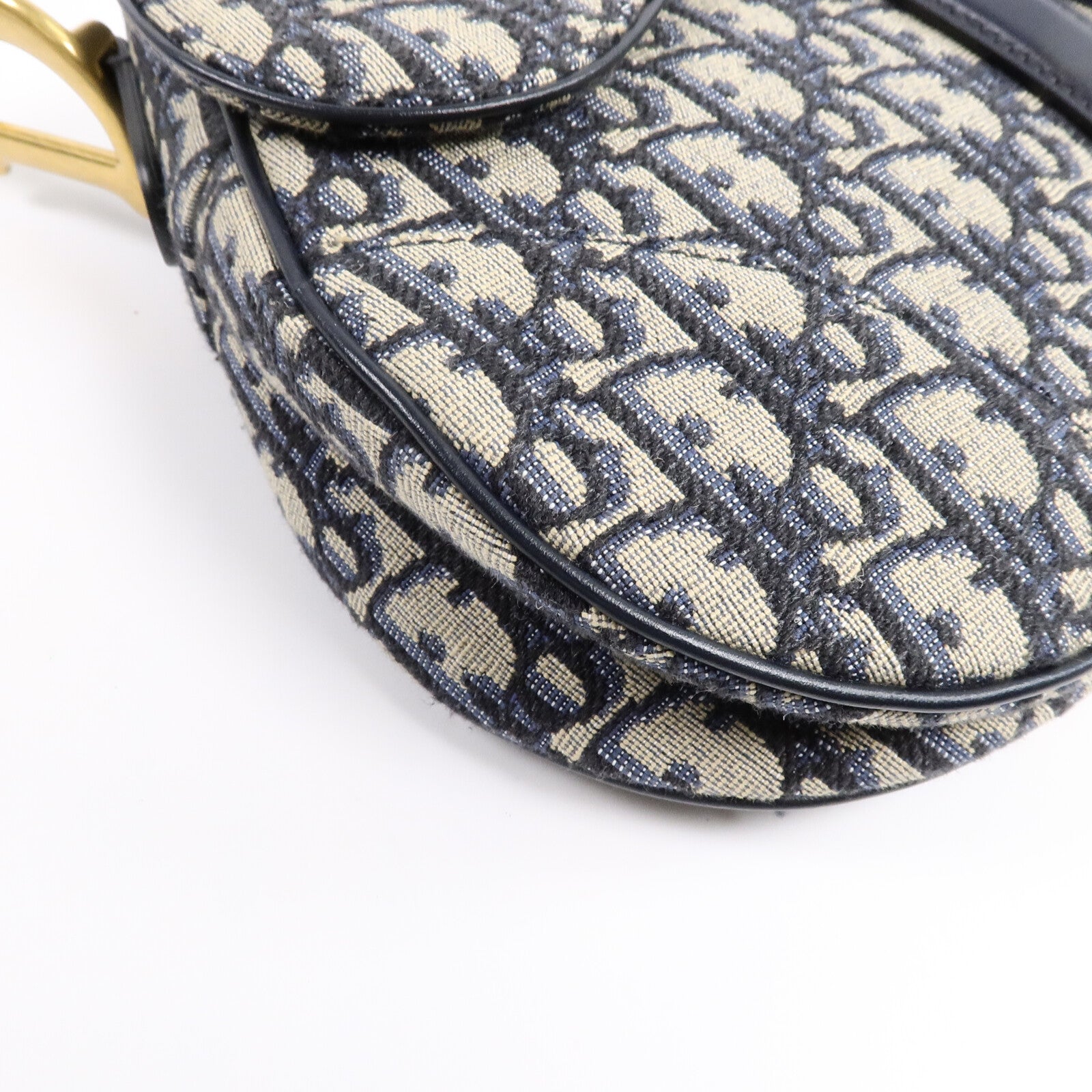 Dior 帆布Saddle Medium肩背袋