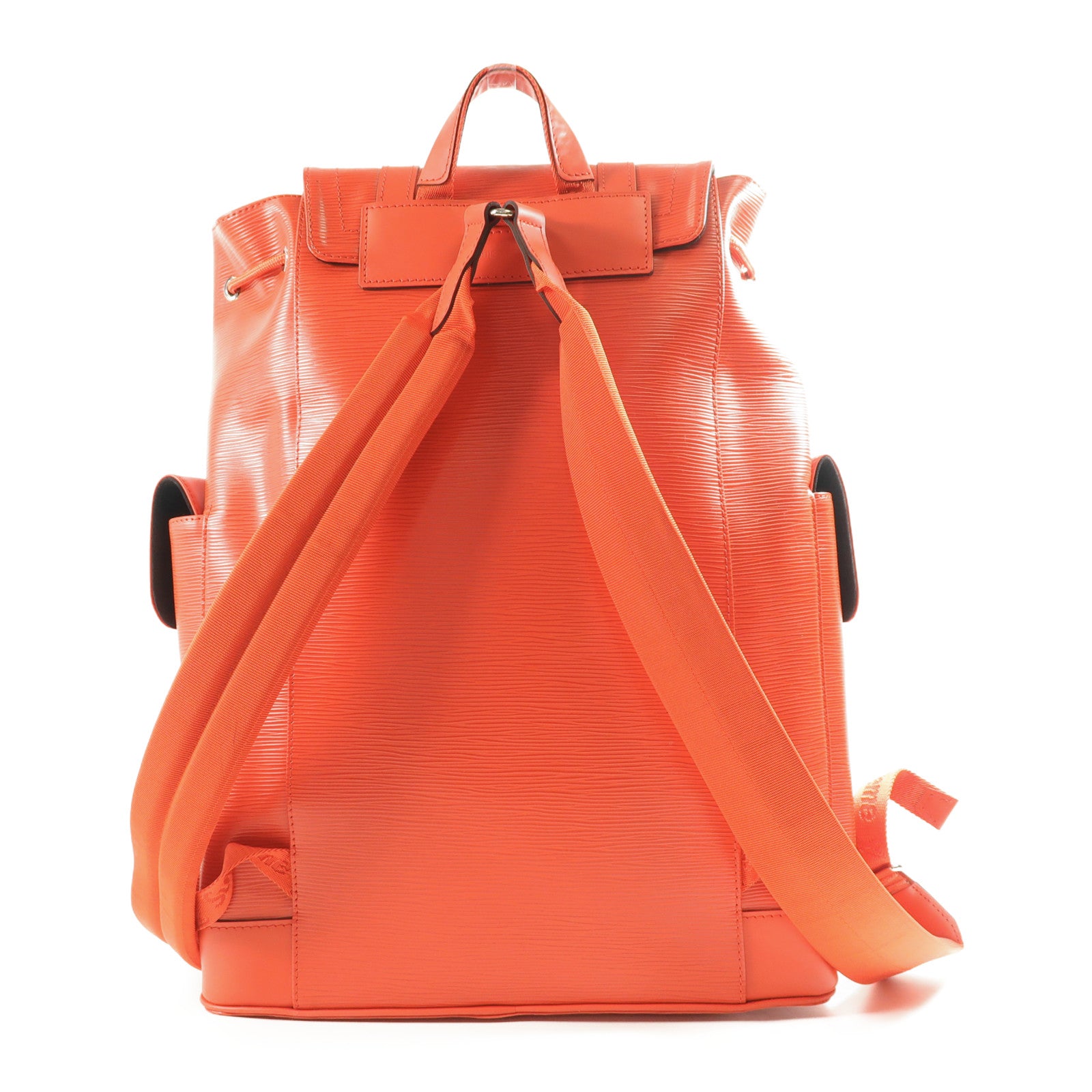 LOUIS VUITTON Epi Supreme Christopher Backpack銀扣背包