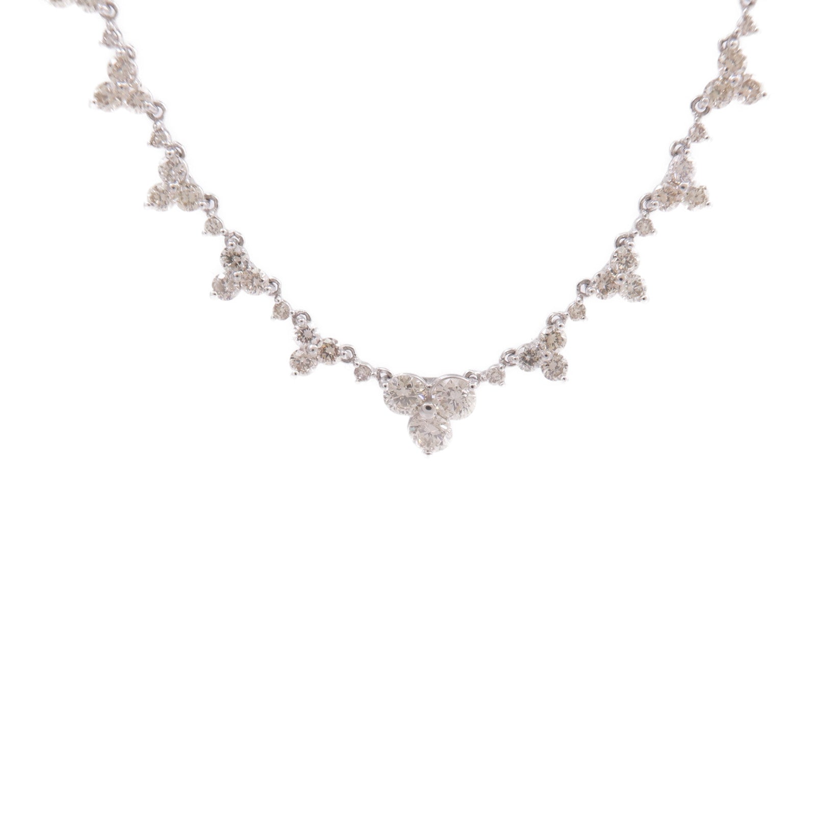 JEWELRY 18K白金Diamond Necklace鑽石項鍊