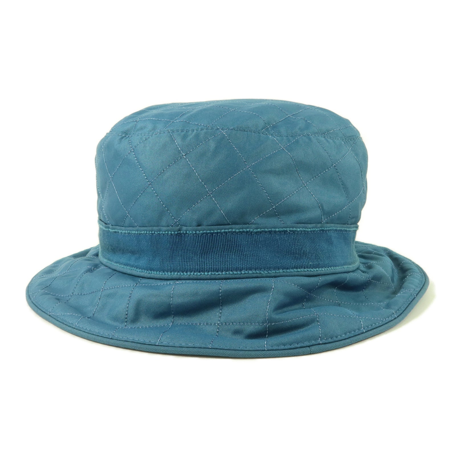 HERMES 聚酯纖維/棉質/黏膠纖維Fred Quilted Bucket Hat帽子