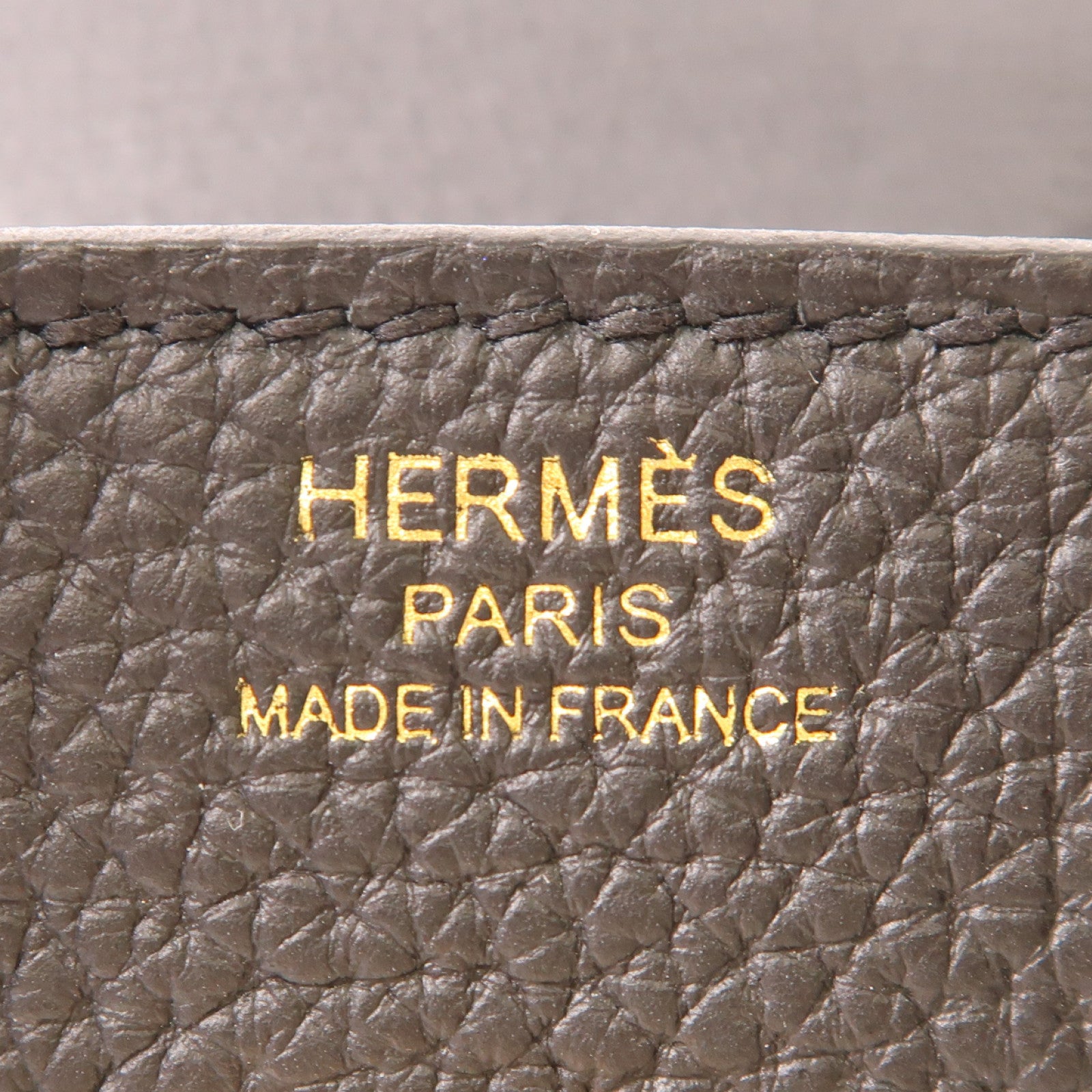 HERMES【激減優惠】 Togo皮革Birkin 25金扣手挽袋Noir黑色