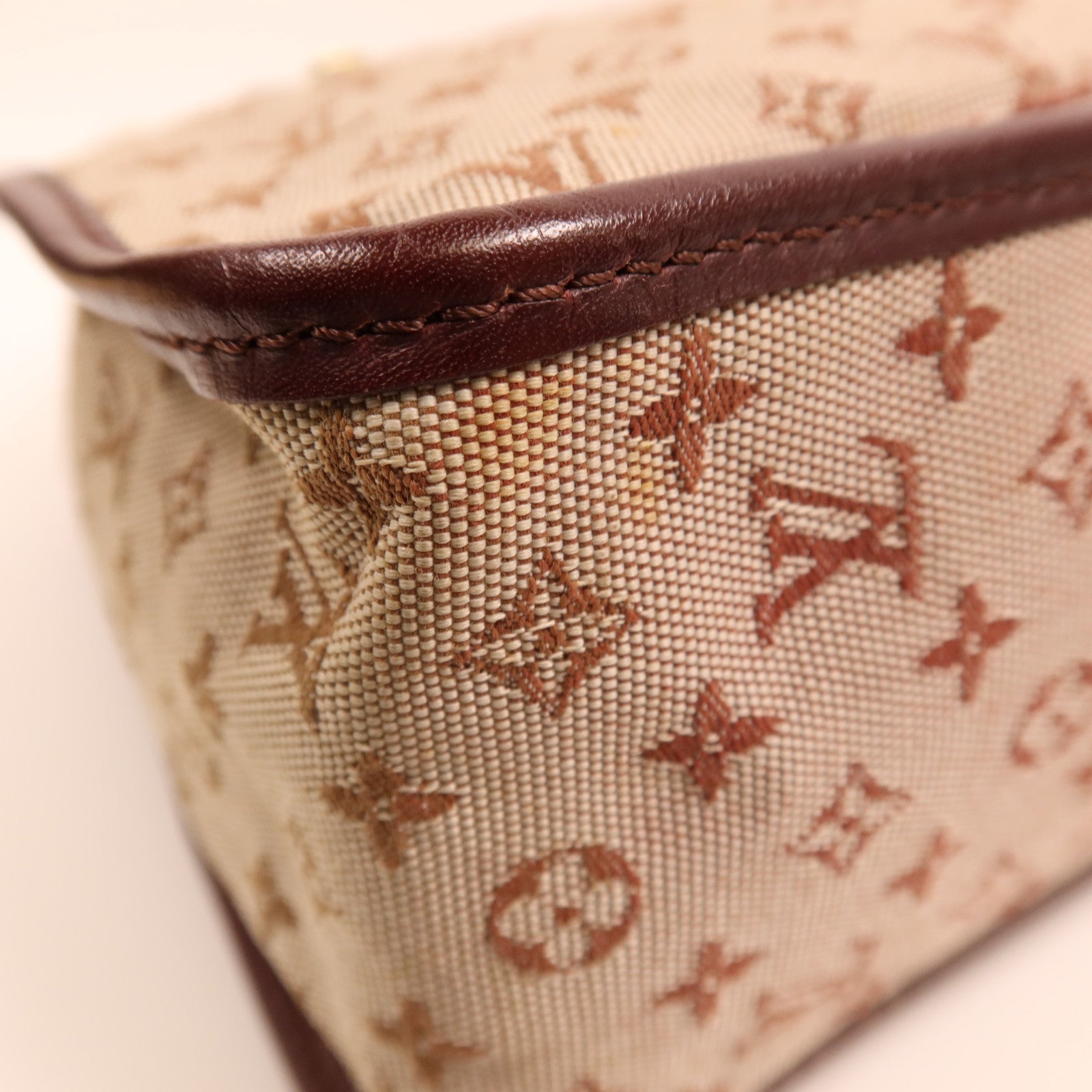 LOUIS VUITTON Monogram Mini Sac Kathleen金扣手挽袋