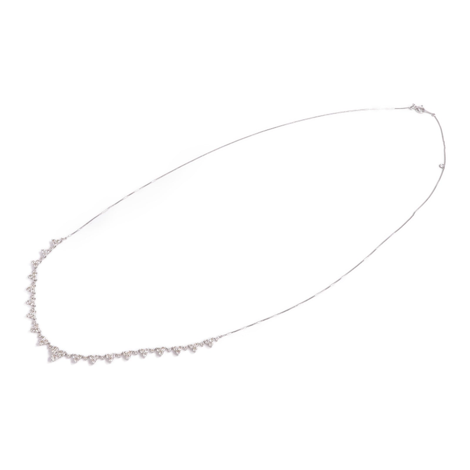 JEWELRY 18K白金Diamond Necklace鑽石項鍊