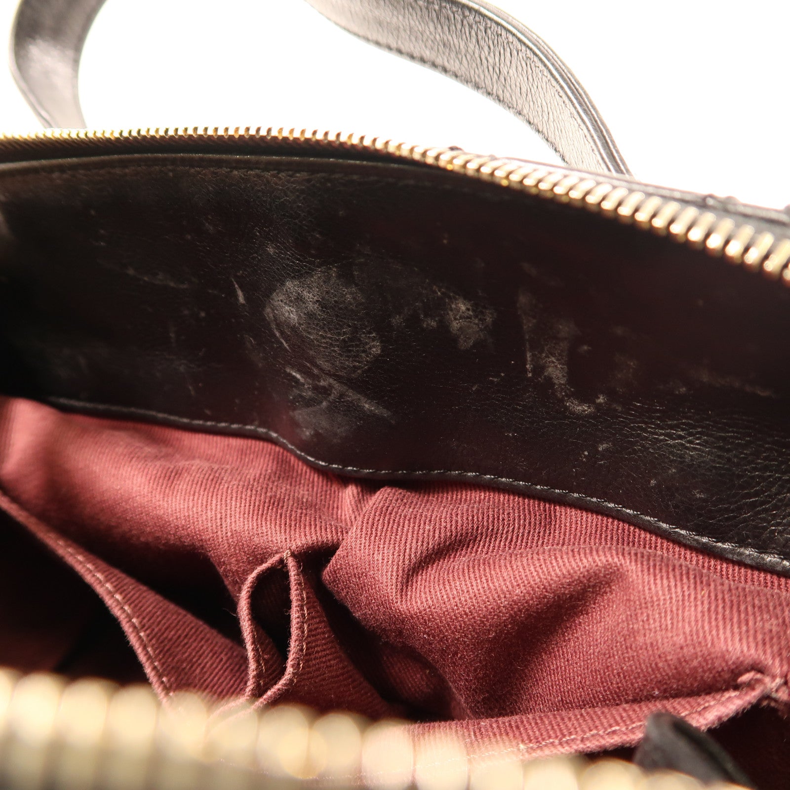CHANEL 牛皮皮革2Way Shoulder Bag金扣鏈帶手挽肩背兩用袋黑色