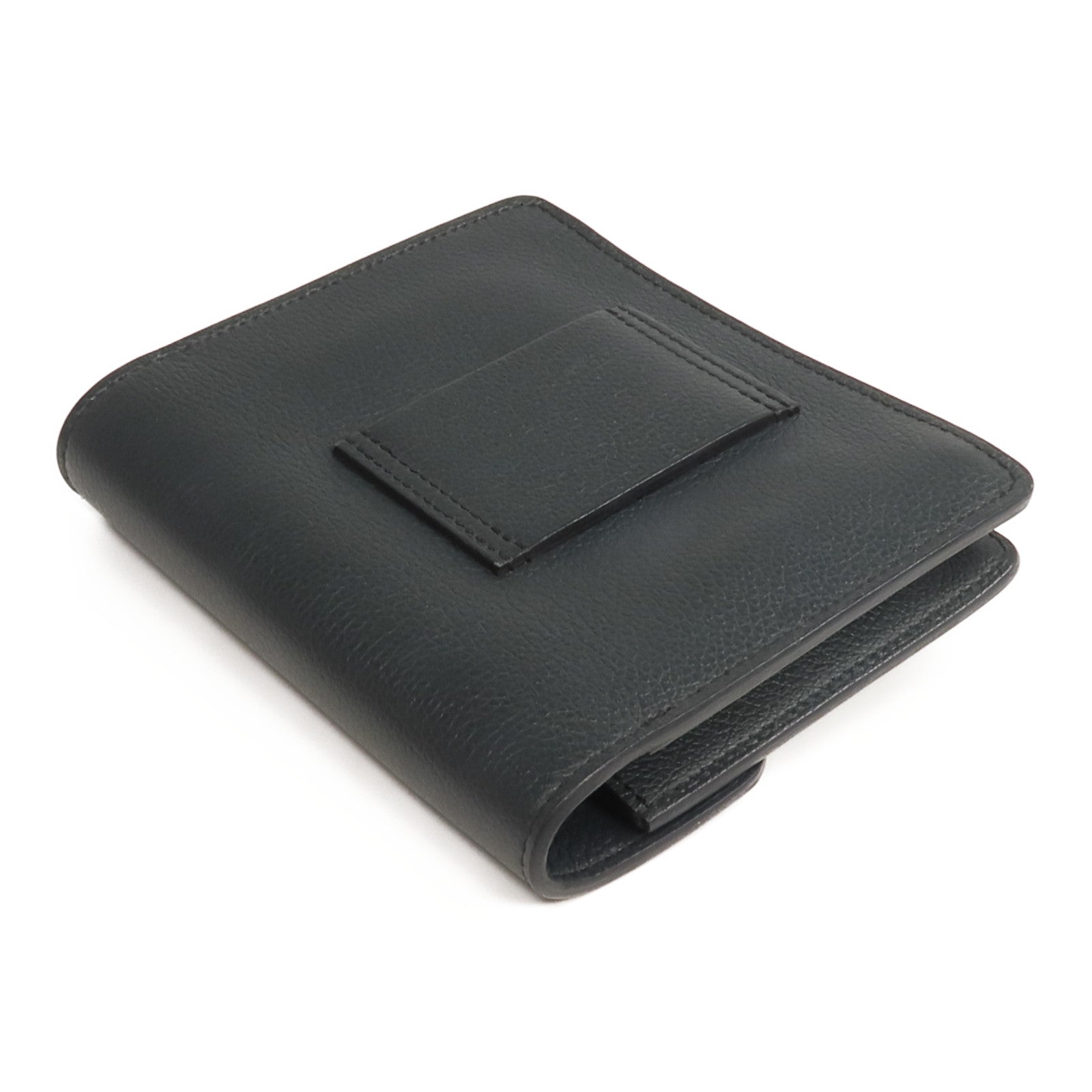 HERMES Evercolor皮革Roulis Slim錢包Vert Rousseau