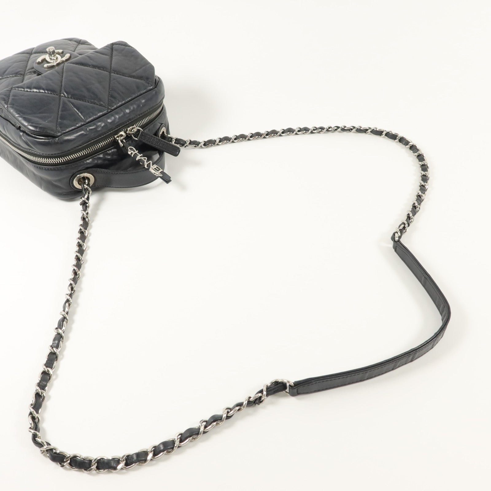 CHANEL 羊皮皮革Chain Shoulder鏈帶肩背袋