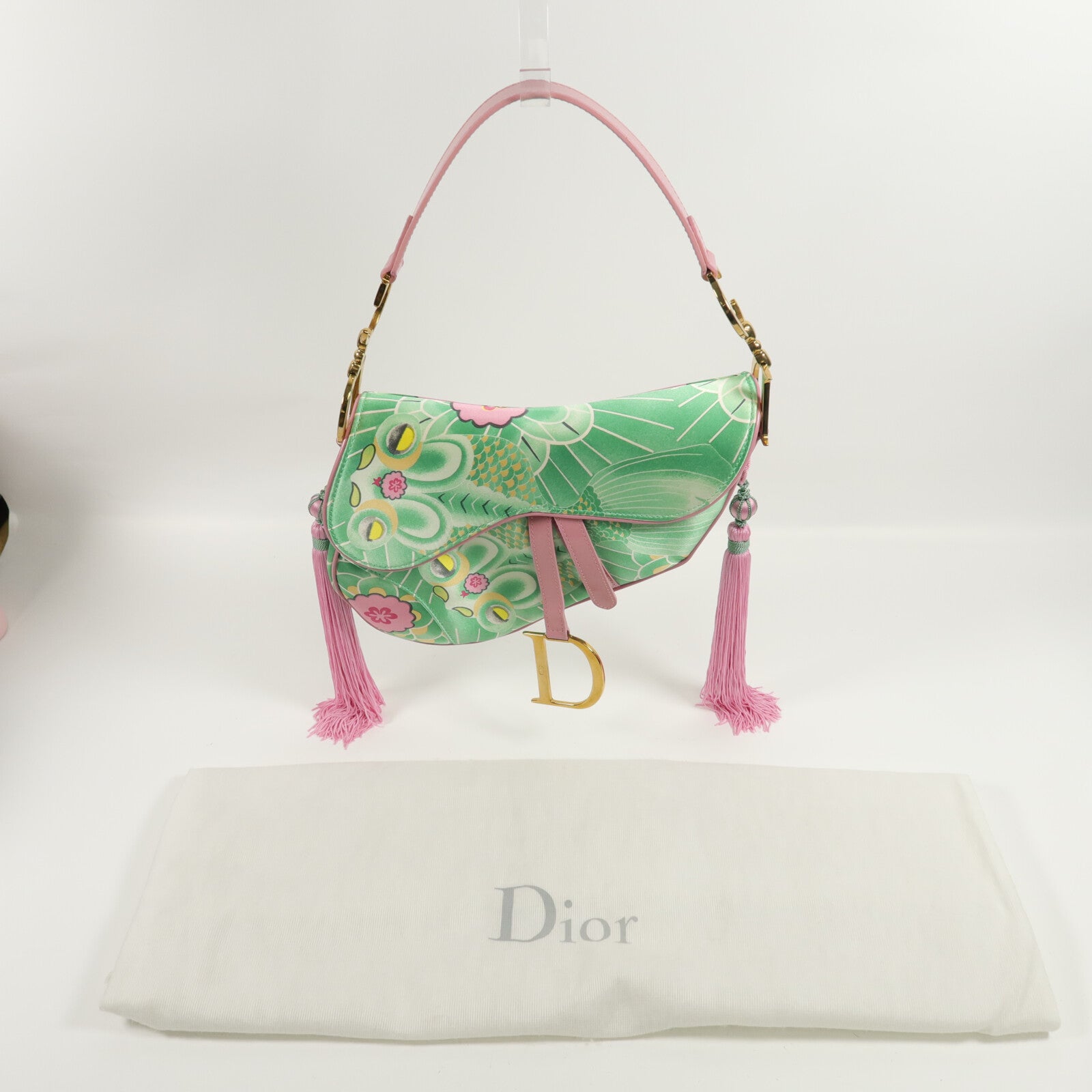 Dior Satin Saddle (Limited Edition)肩背袋