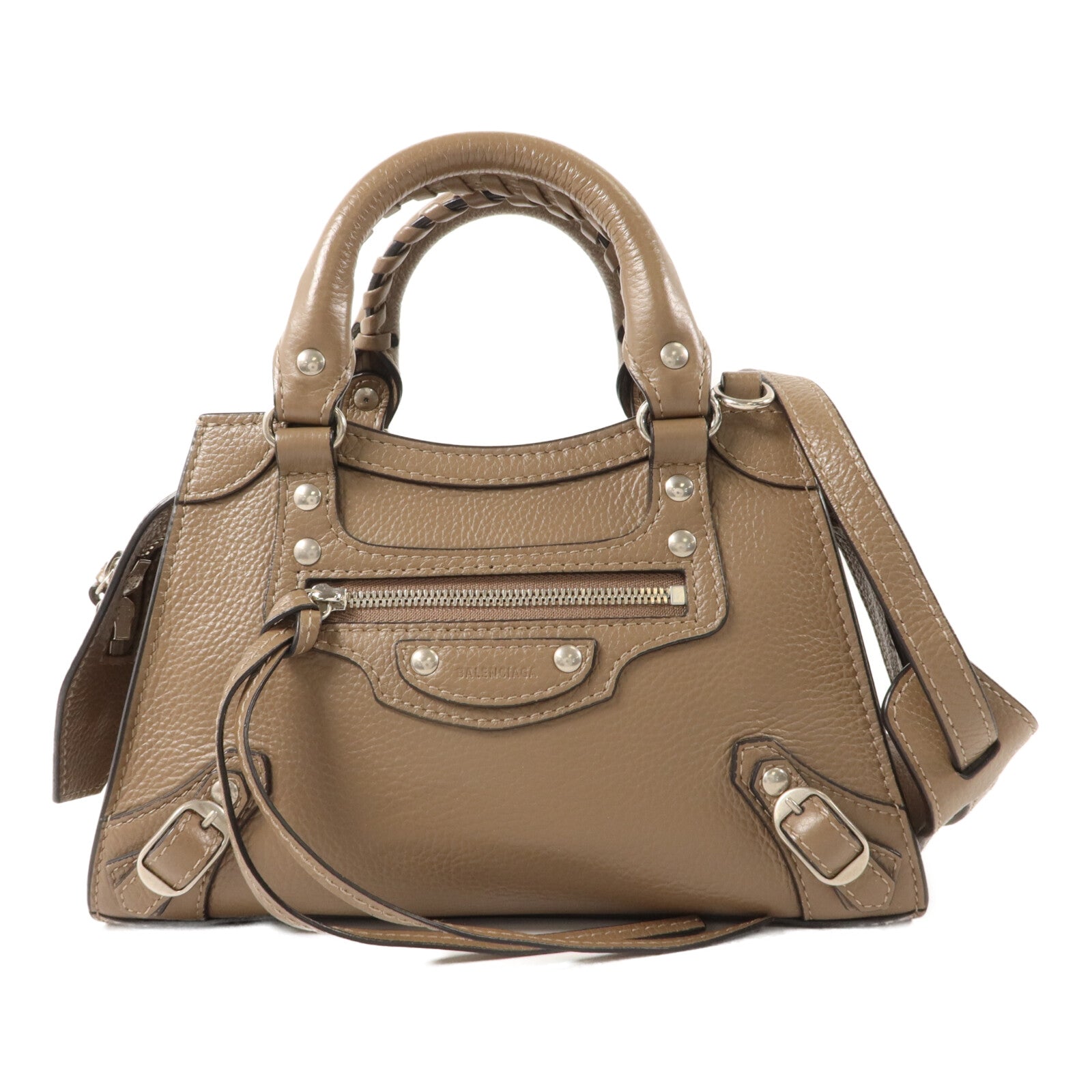 BALENCIAGA 牛皮皮革Neo Classic City Mini肩背袋