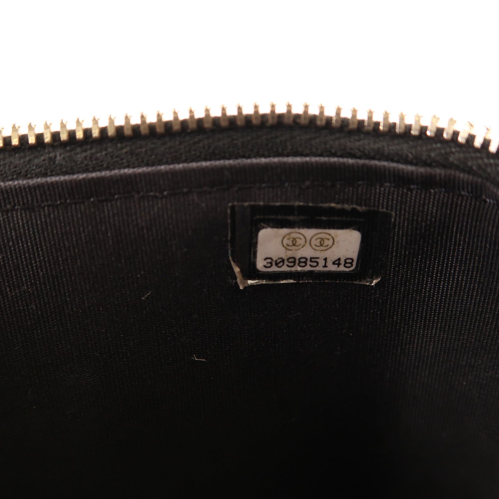 CHANEL 酒椰Vanity Case金扣鏈帶肩背袋
