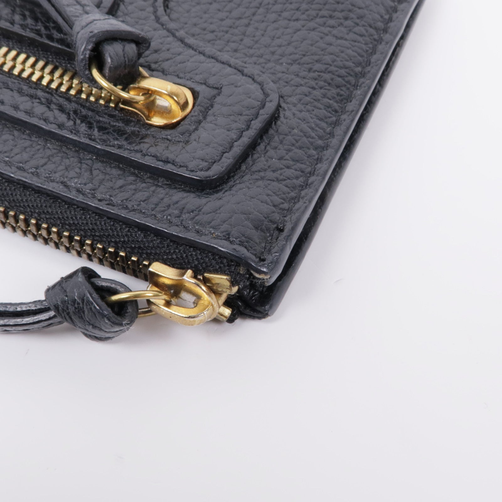 BALENCIAGA 牛皮皮革Card Case金扣卡片套