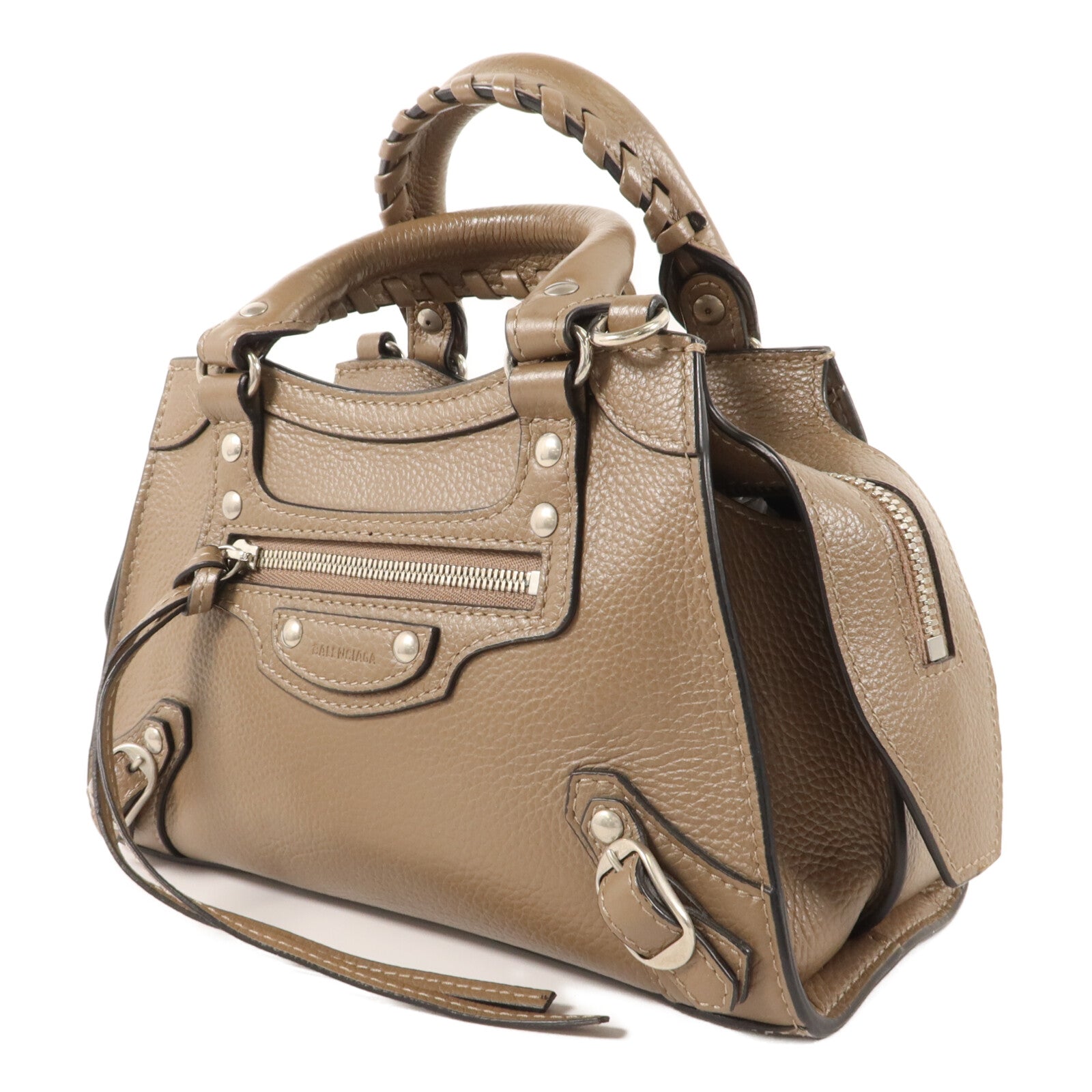 BALENCIAGA 牛皮皮革Neo Classic City Mini肩背袋