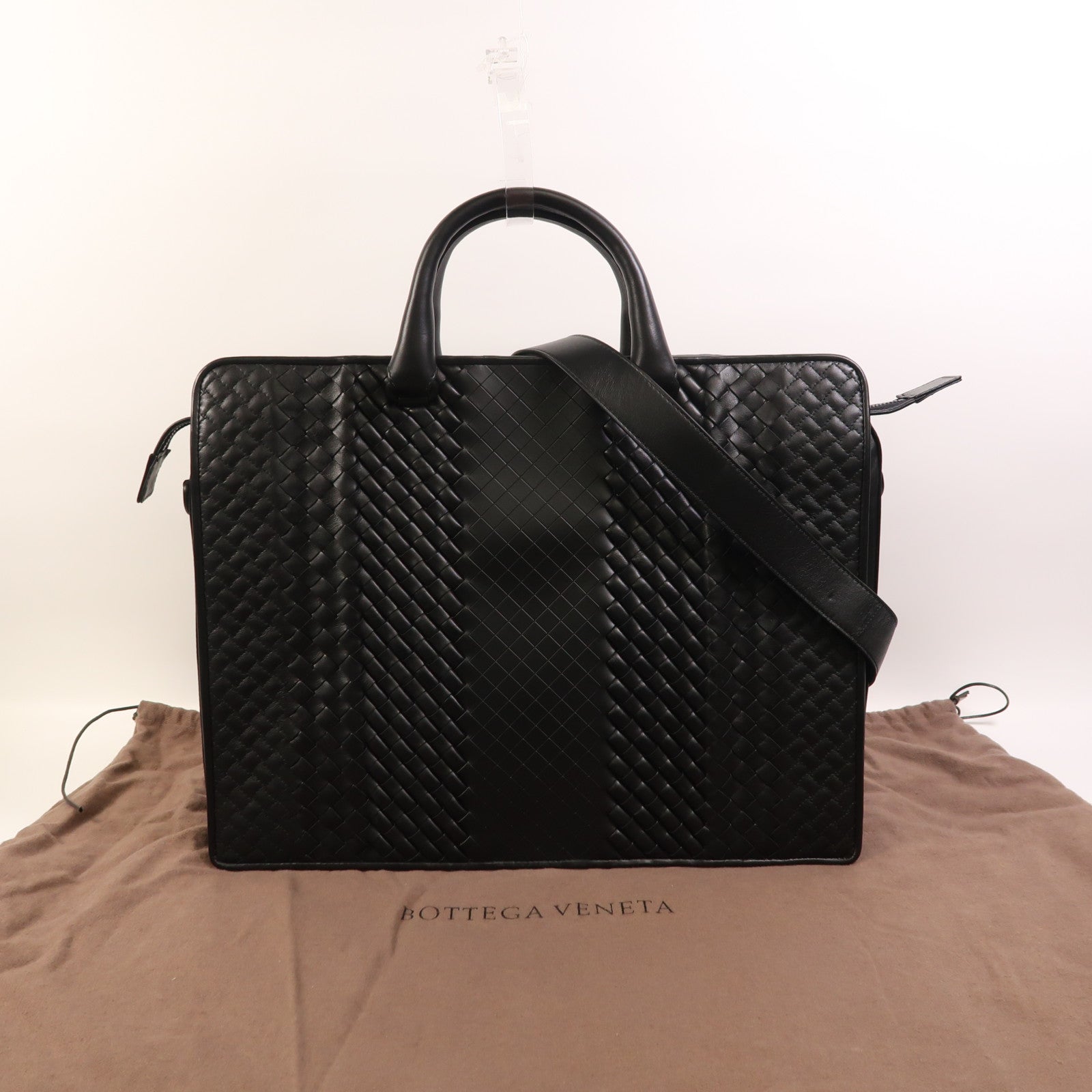 BOTTEGA VENETA 羊皮皮革Briefcase公事包