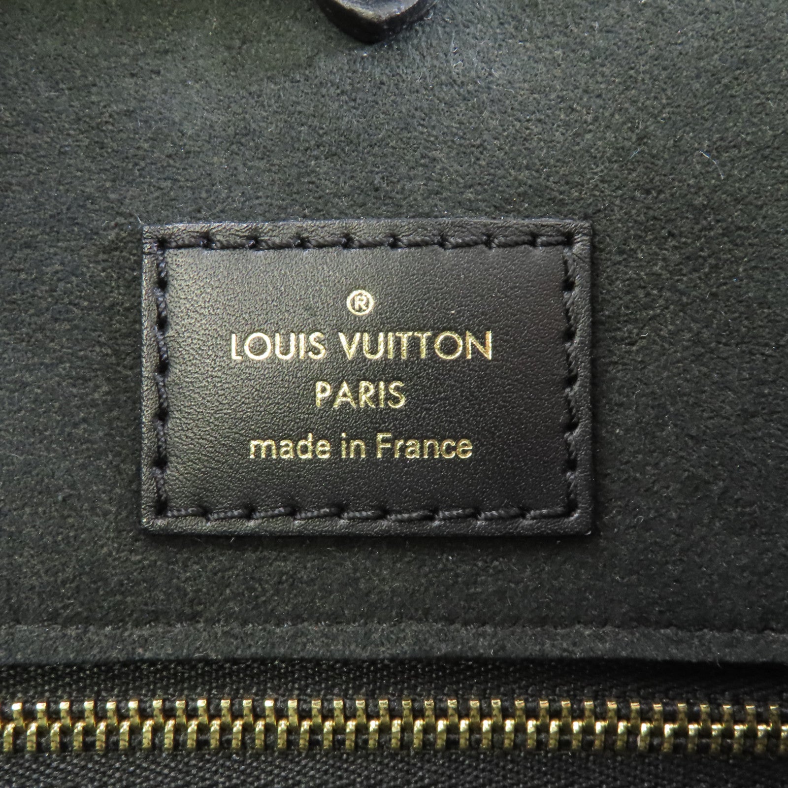 LOUIS VUITTON Monogram Fold Tote金扣手挽肩背兩用袋啡色/綠色/米色