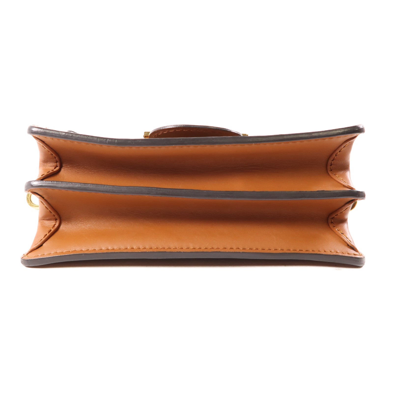 LOUIS VUITTON 【激減優惠】Monogram/Monogram Reverse Mini Dauphine金扣肩背袋棕色