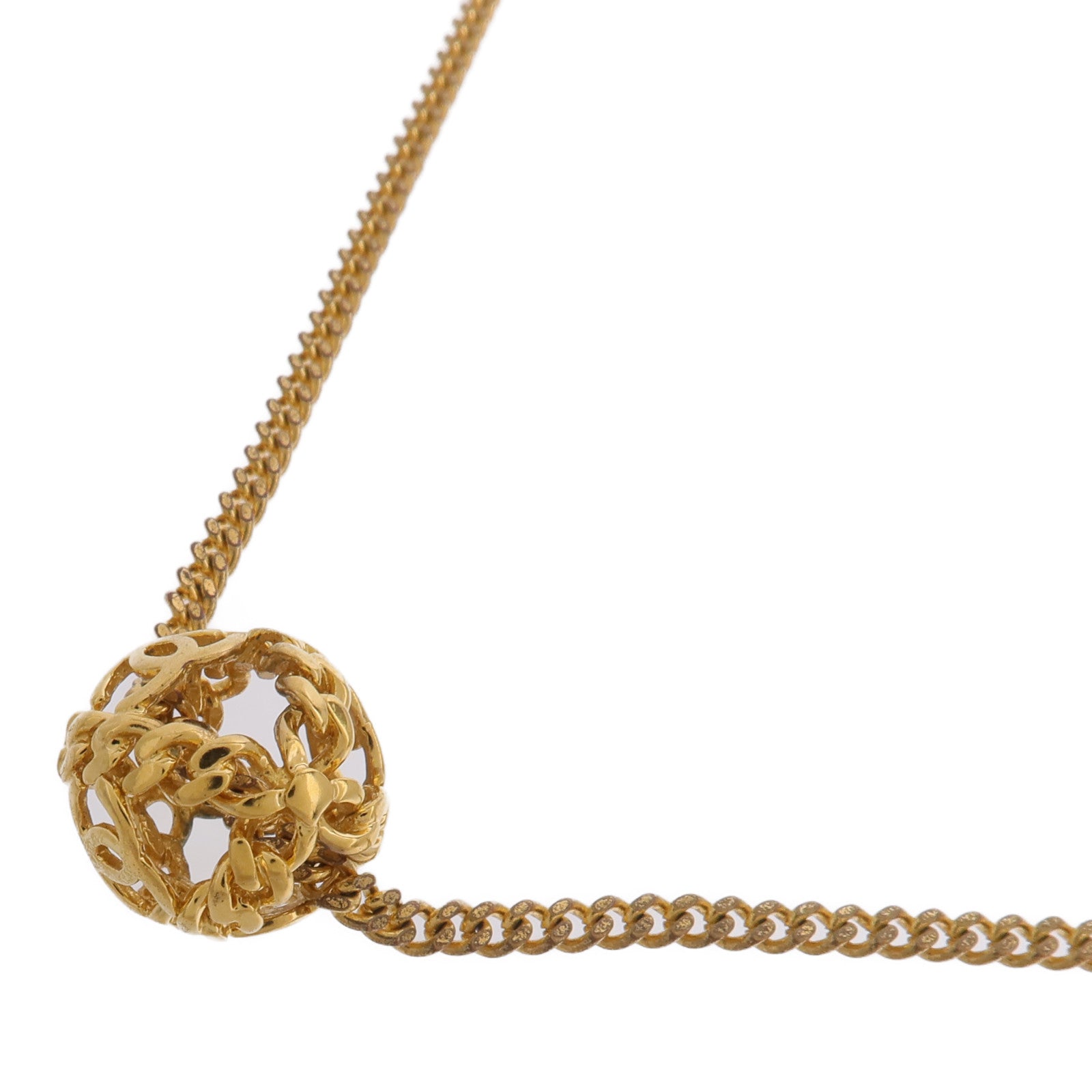 CHANEL 金屬Vintage Gold-Plated Necklace項鍊