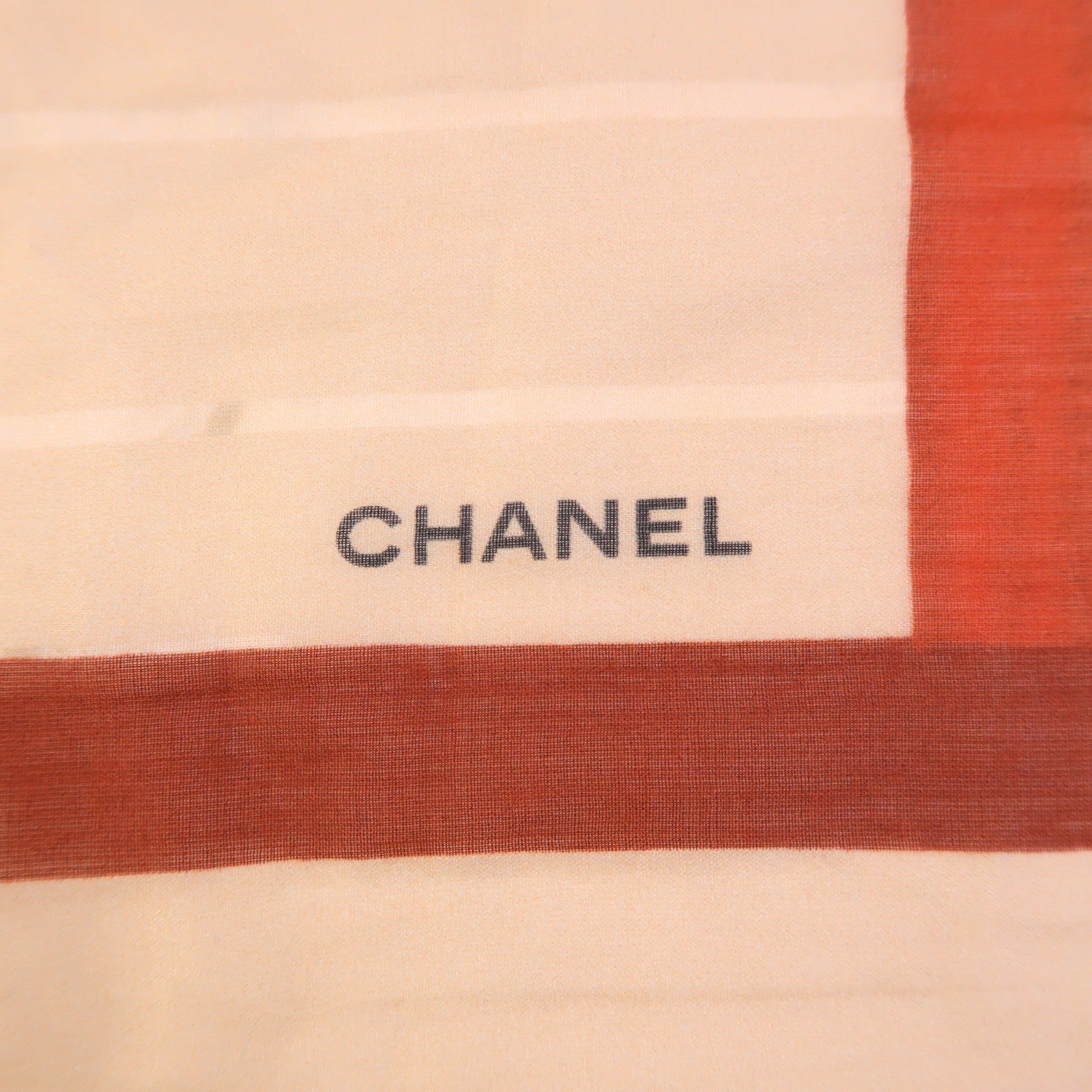 CHANEL 棉質Scarf圍巾