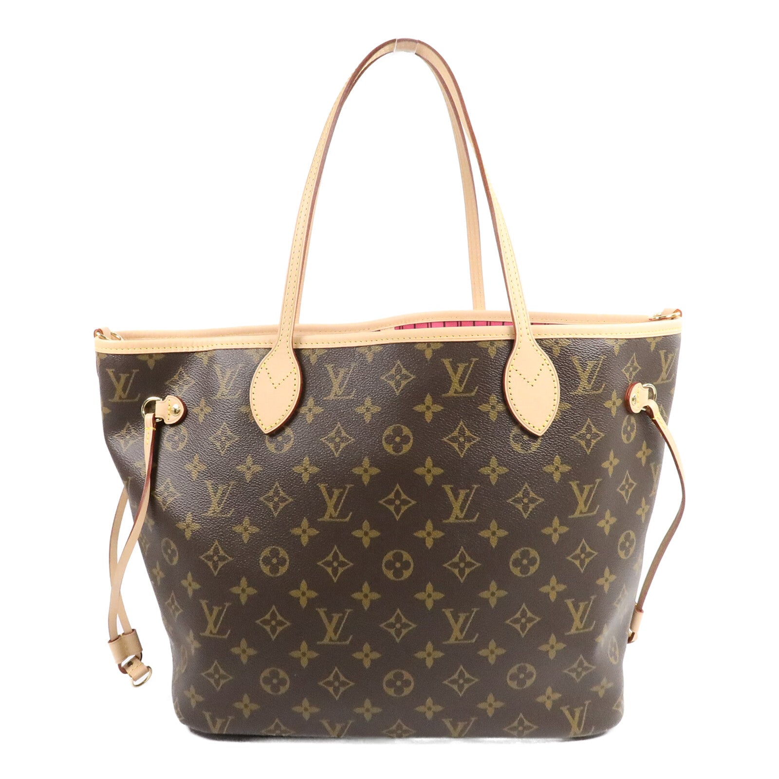 LOUIS VUITTON Monogram Neverfull Bandouliere Inside Out MM手挽肩背兩用袋