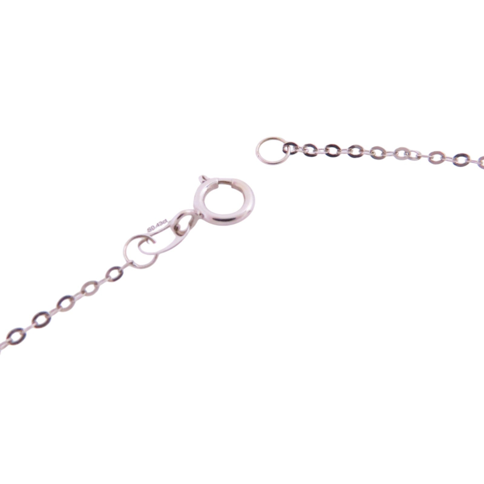 JEWELRY 18K白金/藍寶石/鑽石Sapphire Diamond Necklace項鏈