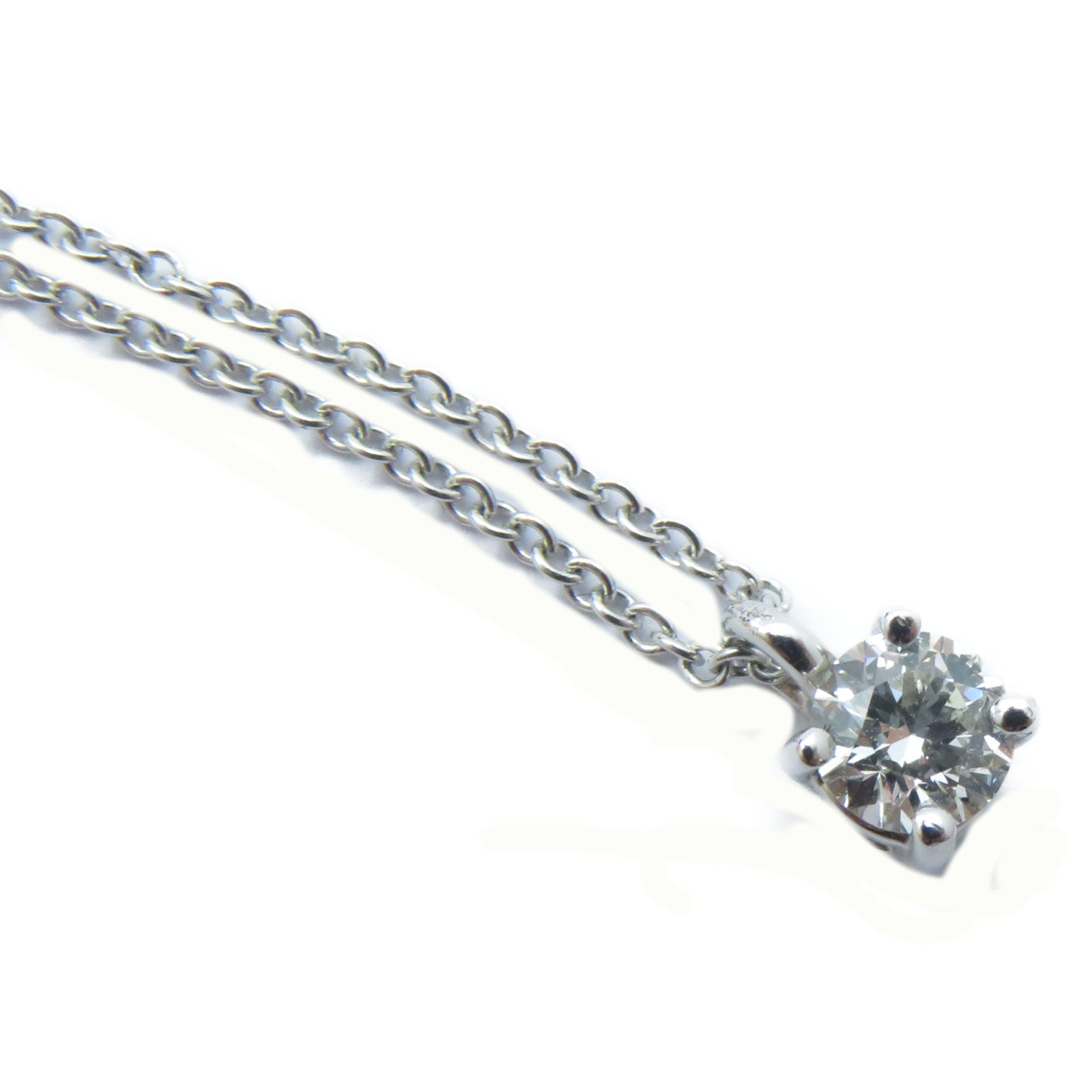 TIFFANY＆CO 【激減優惠】PT950鉑金Diamond Necklace 鑽石項鍊