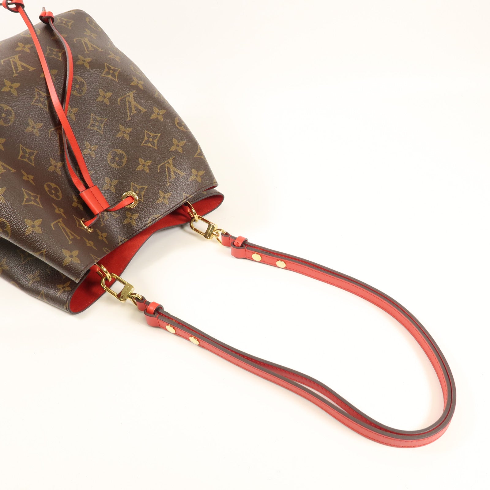 LOUIS VUITTON Monogram Neo Noe Bucket Bag金扣肩背袋