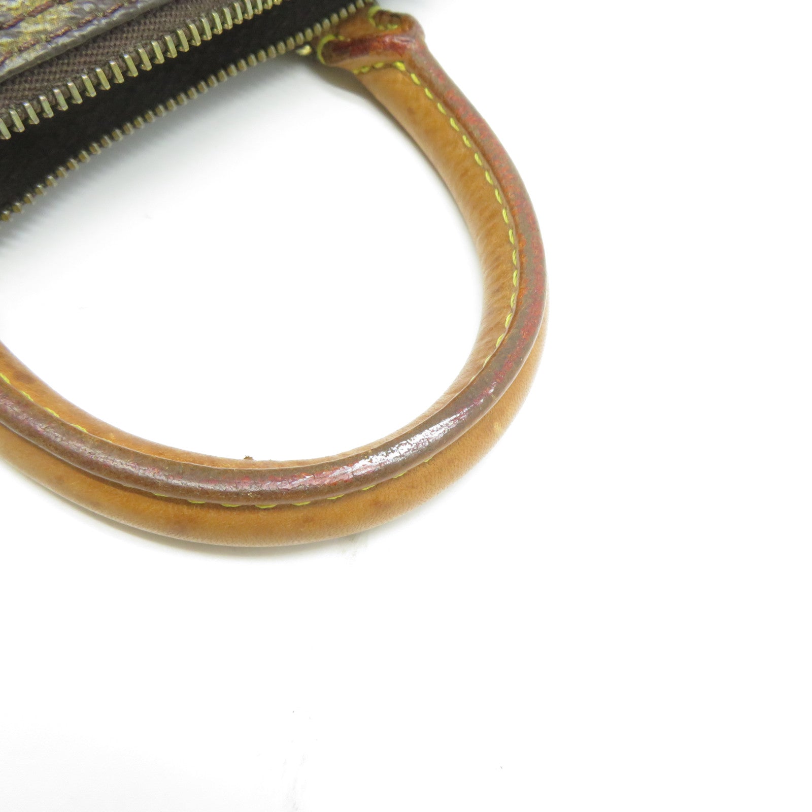 LOUIS VUITTON Monogram Speedy Mini金扣手挽袋啡色