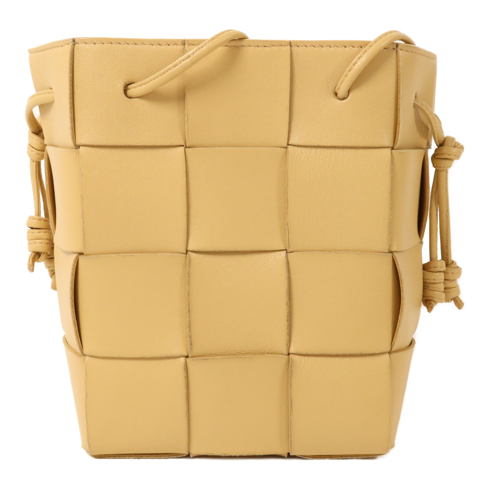 BOTTEGA VENETA 羊皮皮革Cassette Bucket肩背袋