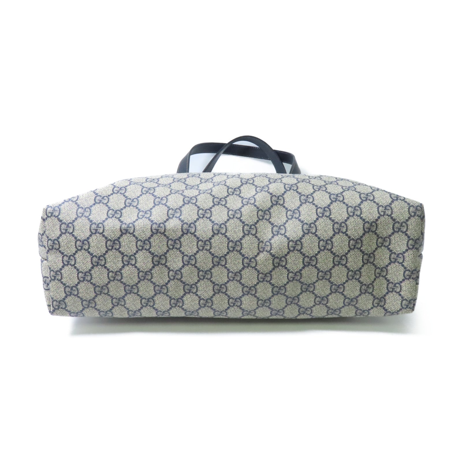 GUCCI 【激減優惠】塗層帆布Tote Bag銀扣手挽袋米色