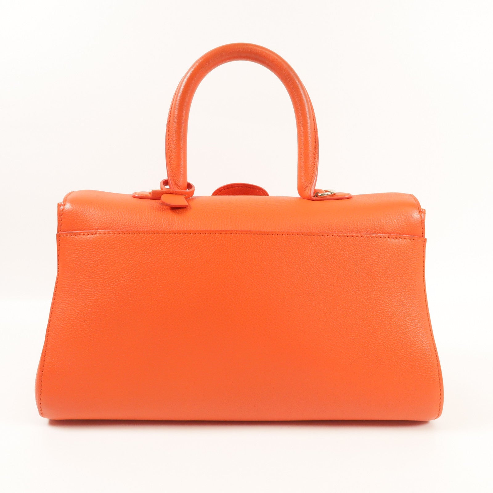 Delvaux 牛皮皮革Brillant East & West銀扣手挽肩背兩用袋