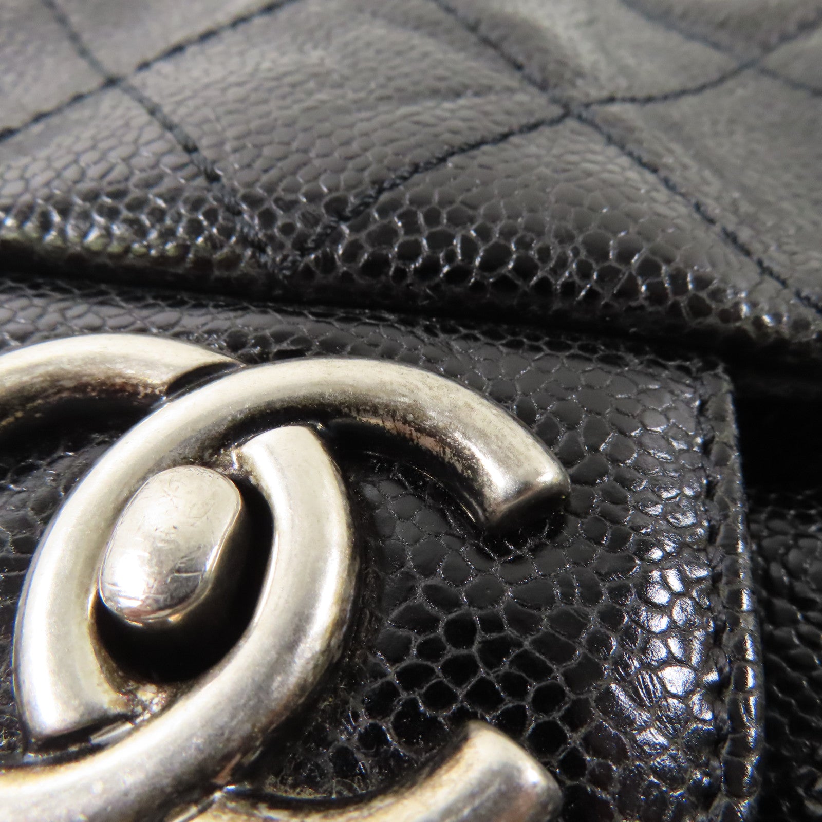 CHANEL 牛皮皮革Chain Shoulder鏈帶肩背袋