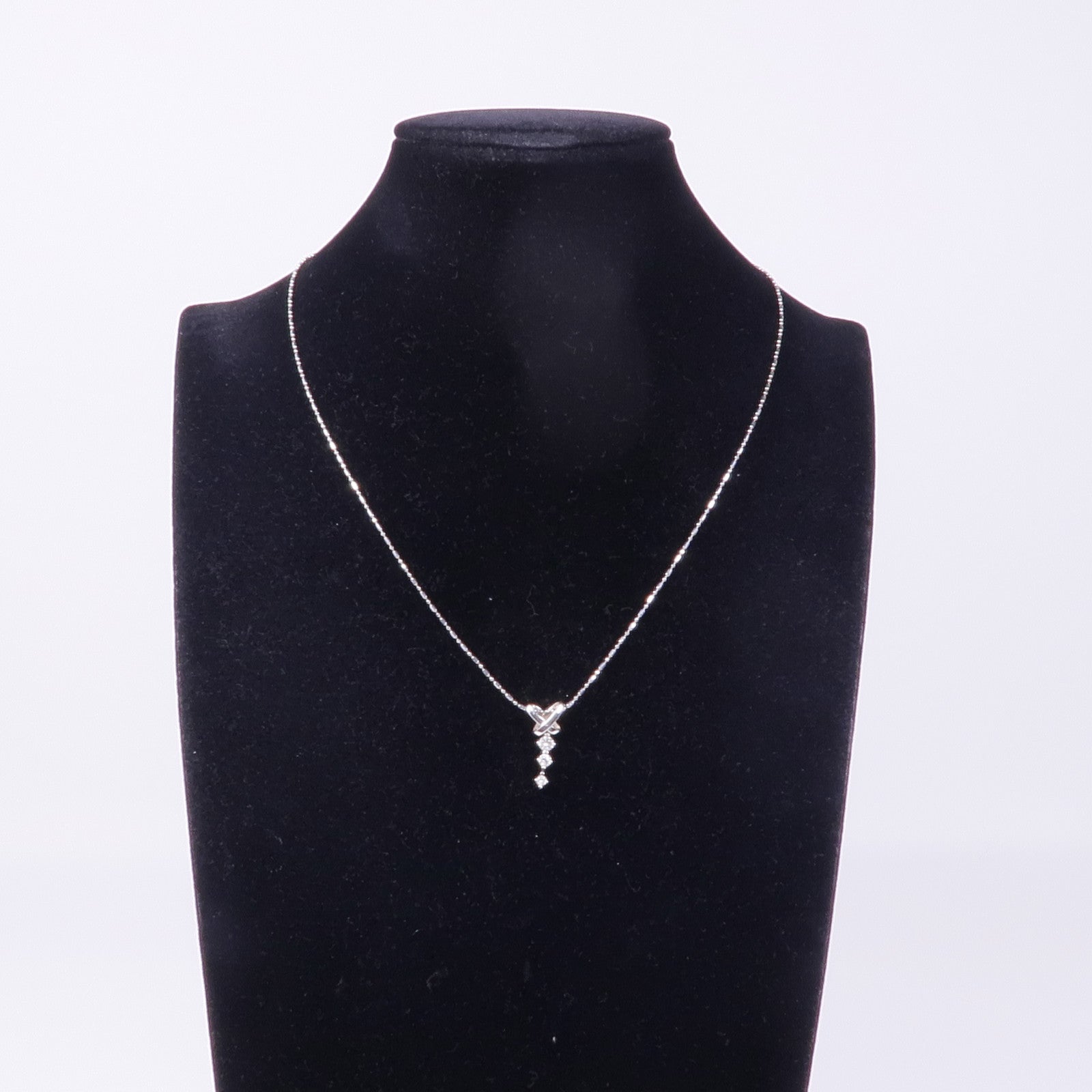JEWELRY 18K白金Diamond Necklace鑽石項鍊