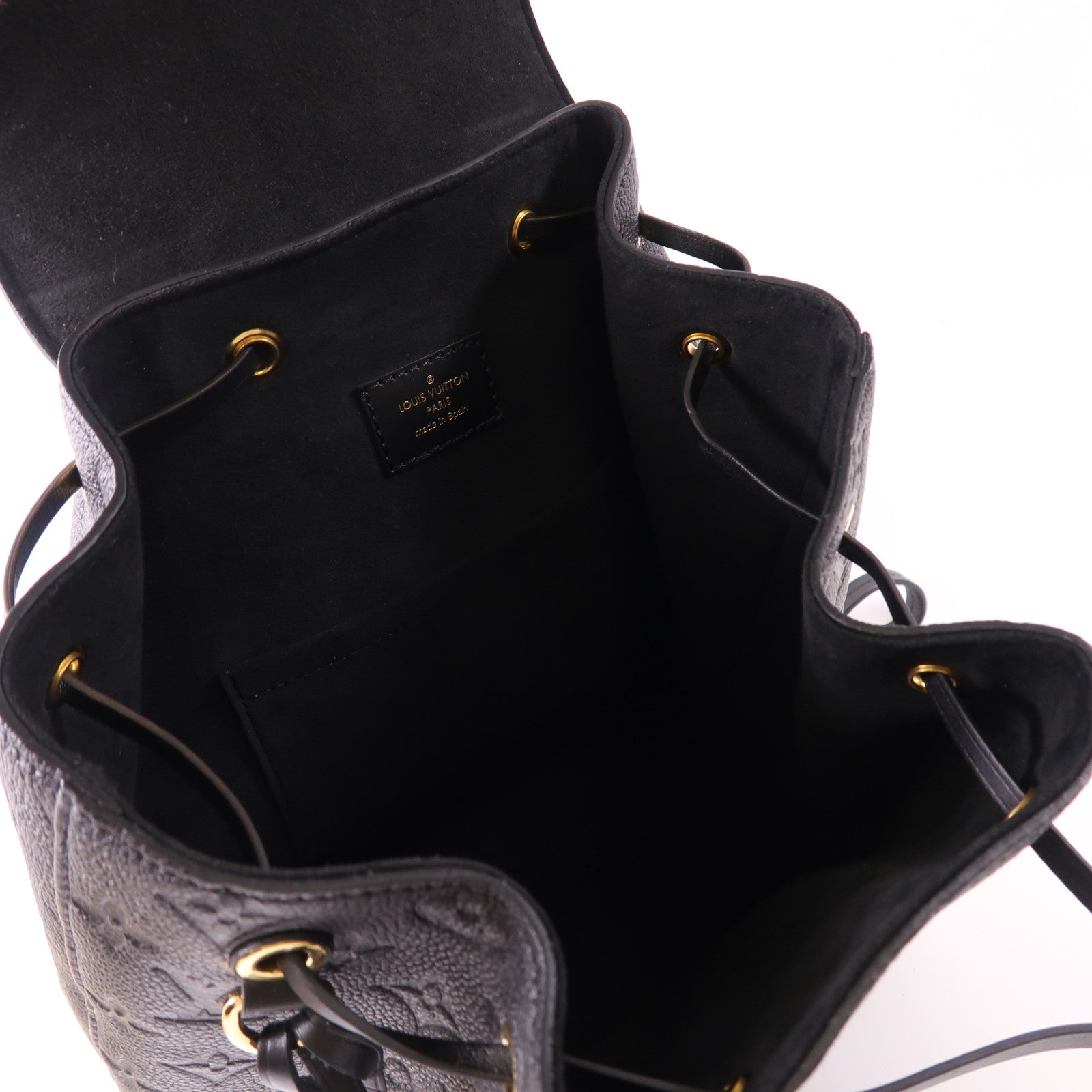 LOUIS VUITTON Monogram Empreinte Montsouris Backpack金扣背包