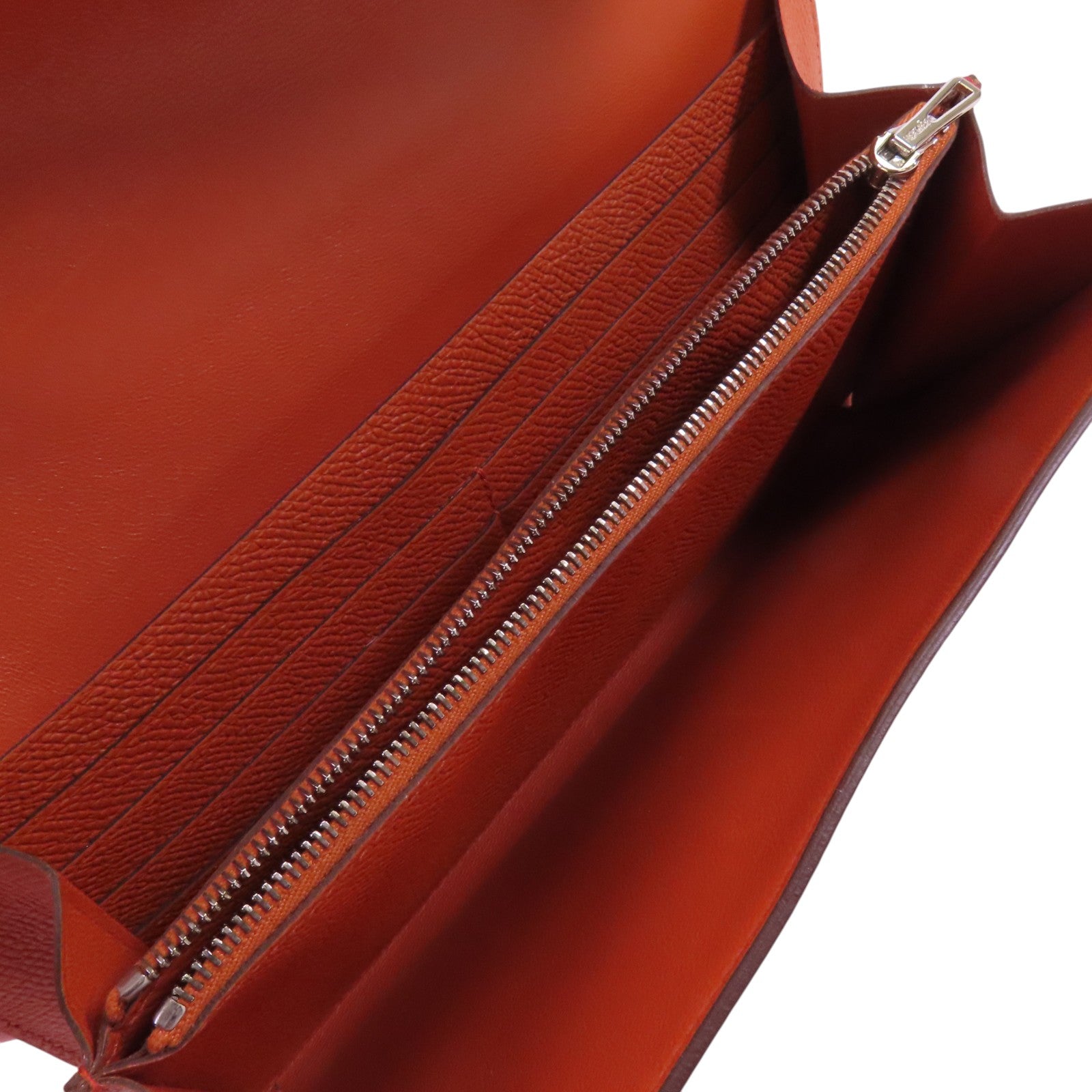 HERMES Epsom皮革Constance To Go銀扣肩背袋