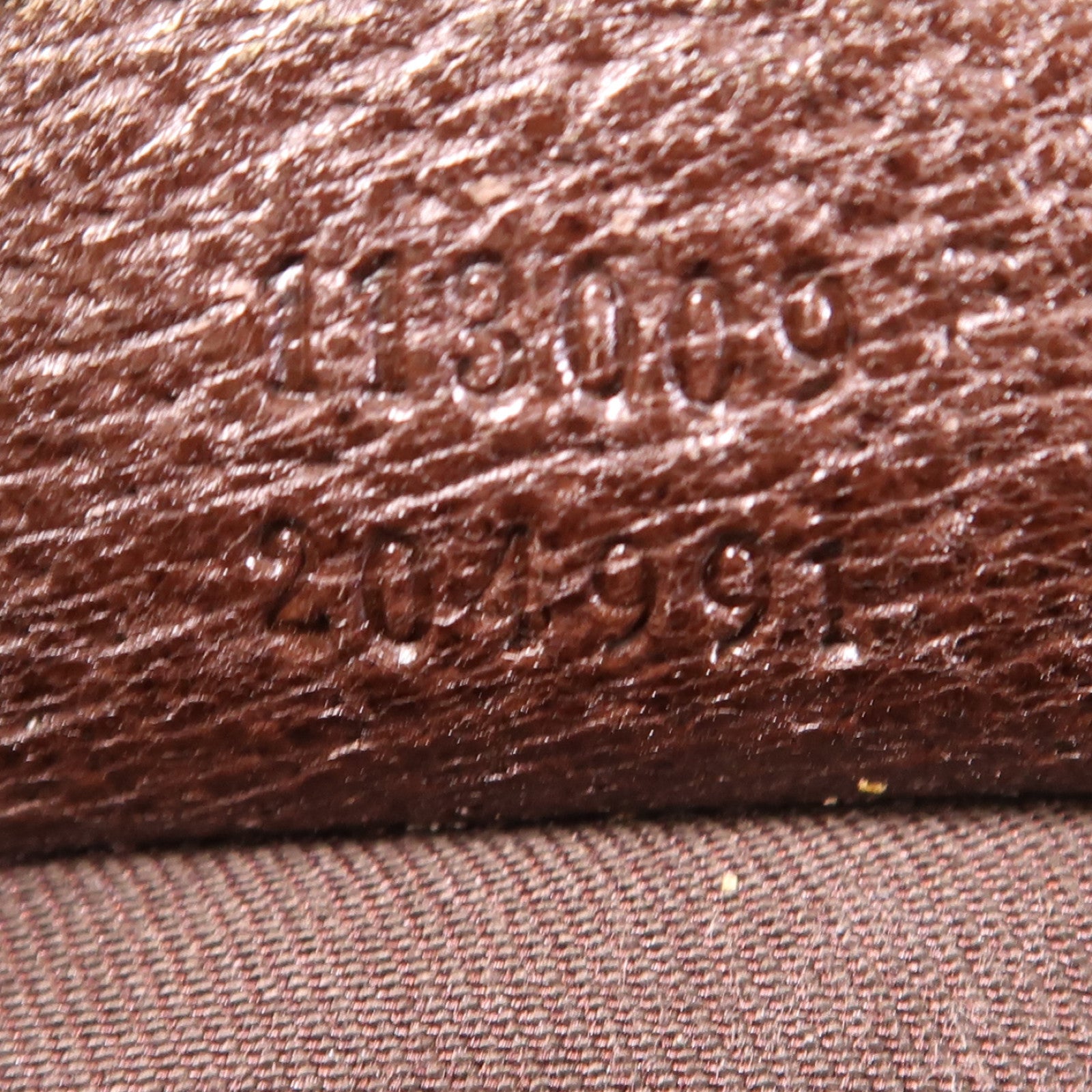 GUCCI GG Hand Bag 113009 Canvas Brown