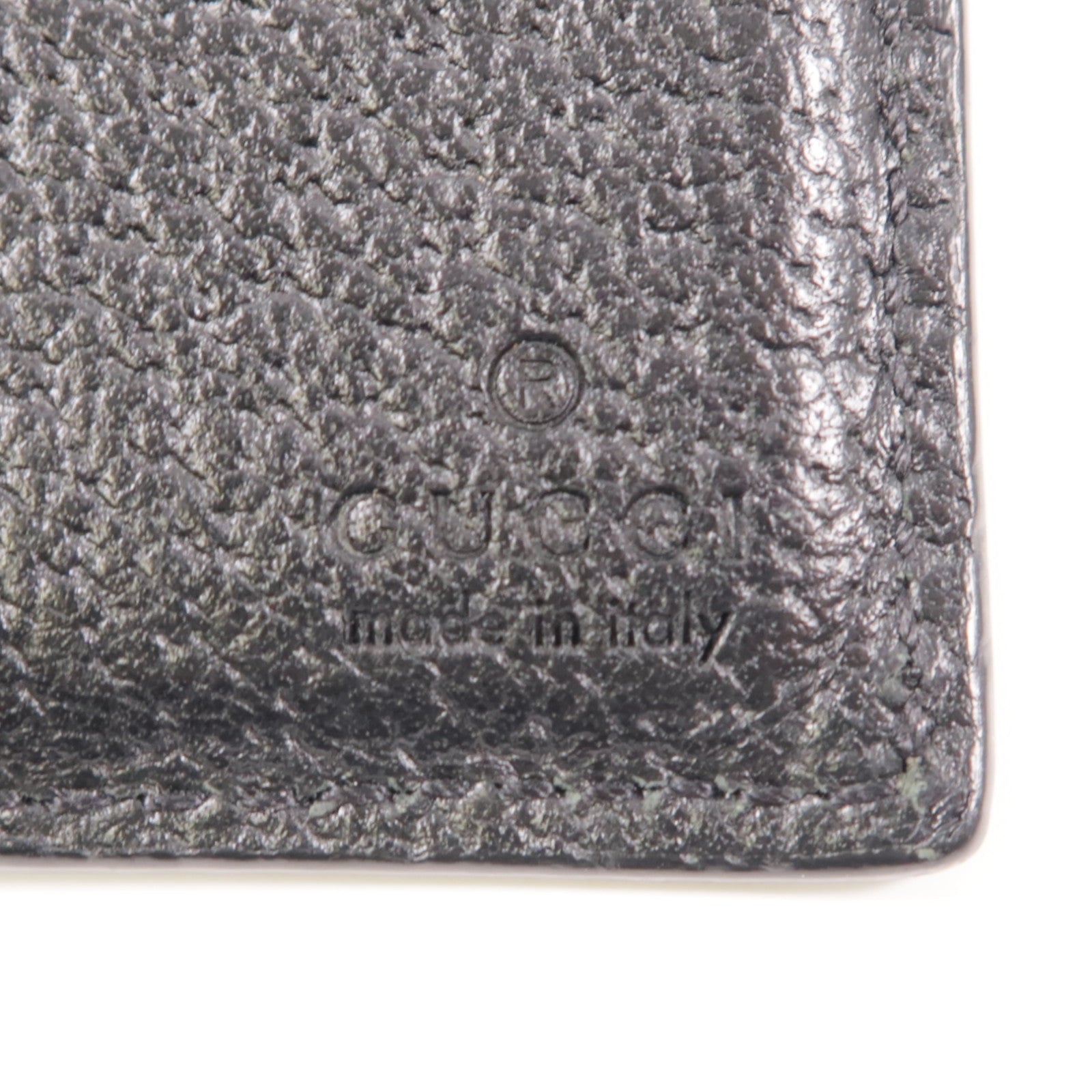 GUCCI 牛皮皮革Wallet金扣錢包